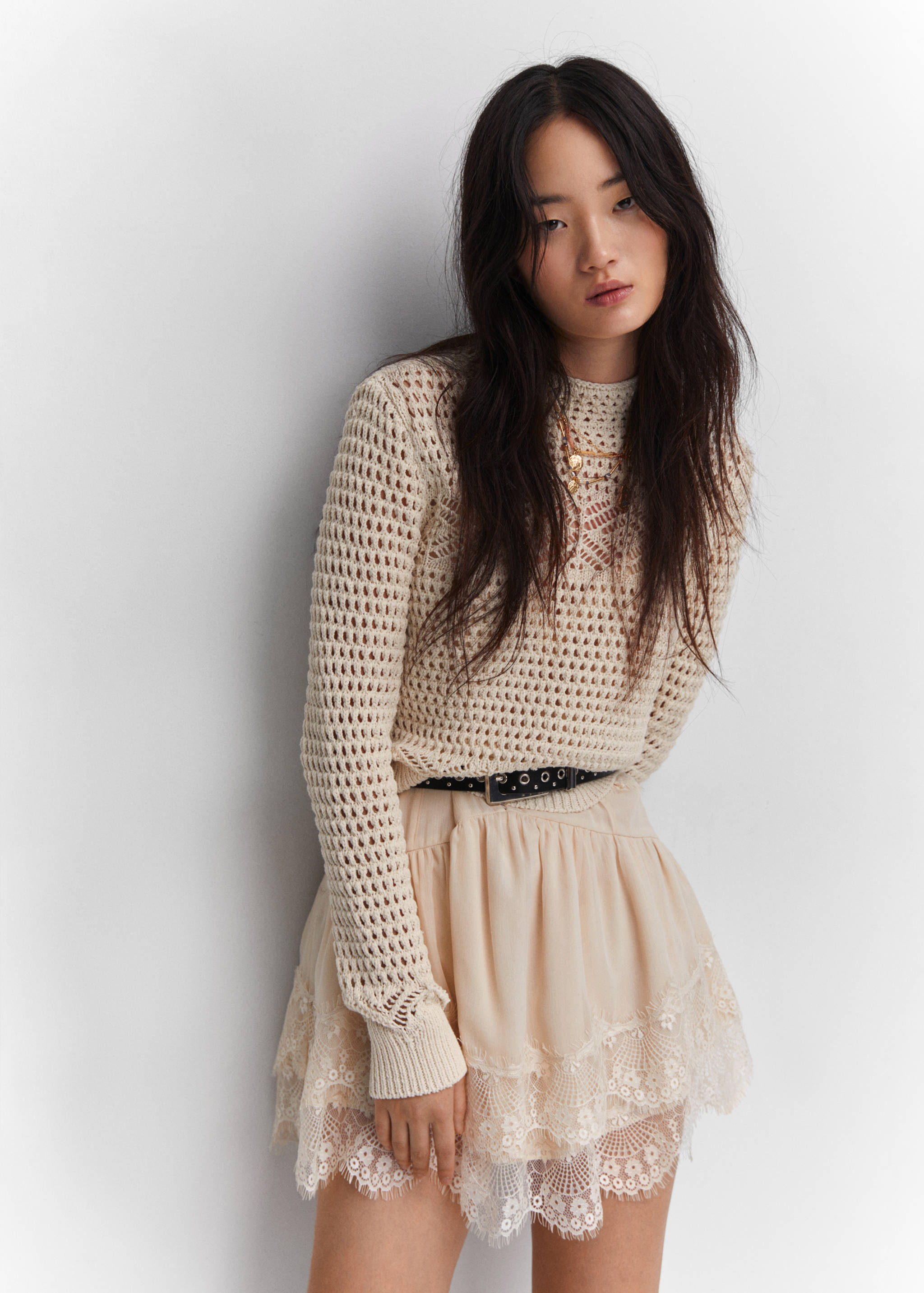 Jersey calado cuello perkins - Detalle del artículo 2