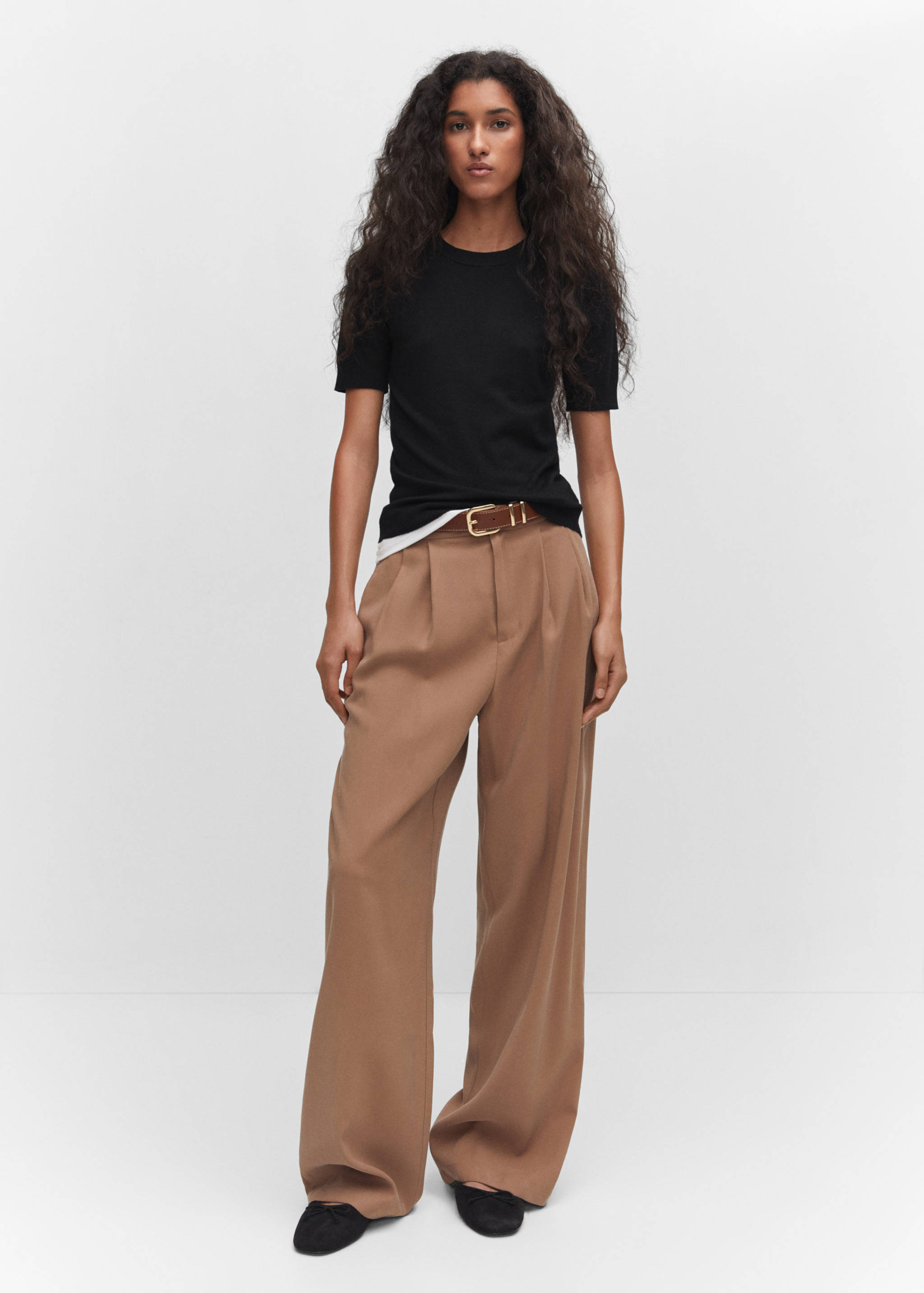 Pull-over manches courtes - Plan général