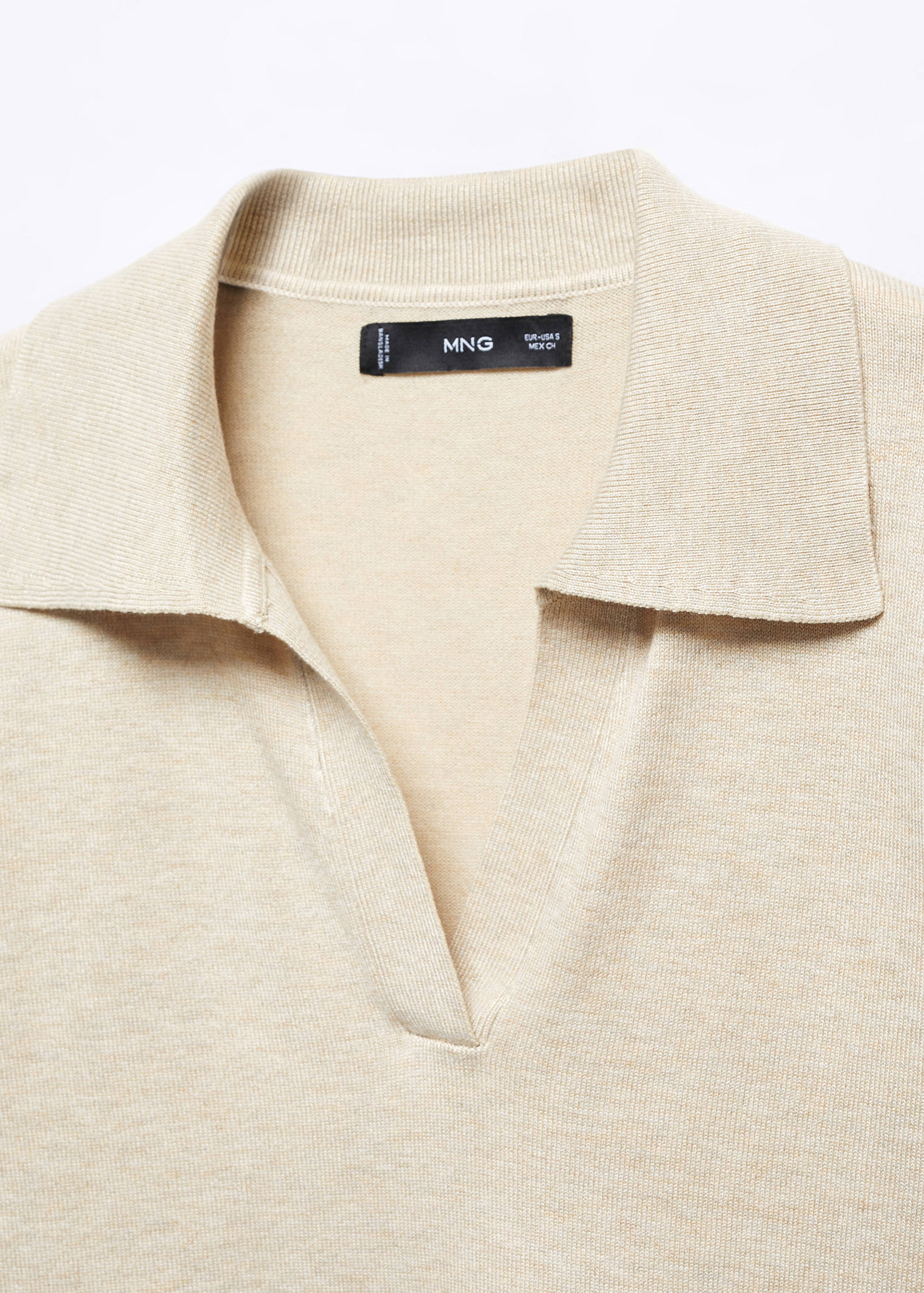 Polo style sweater - Details of the article 8