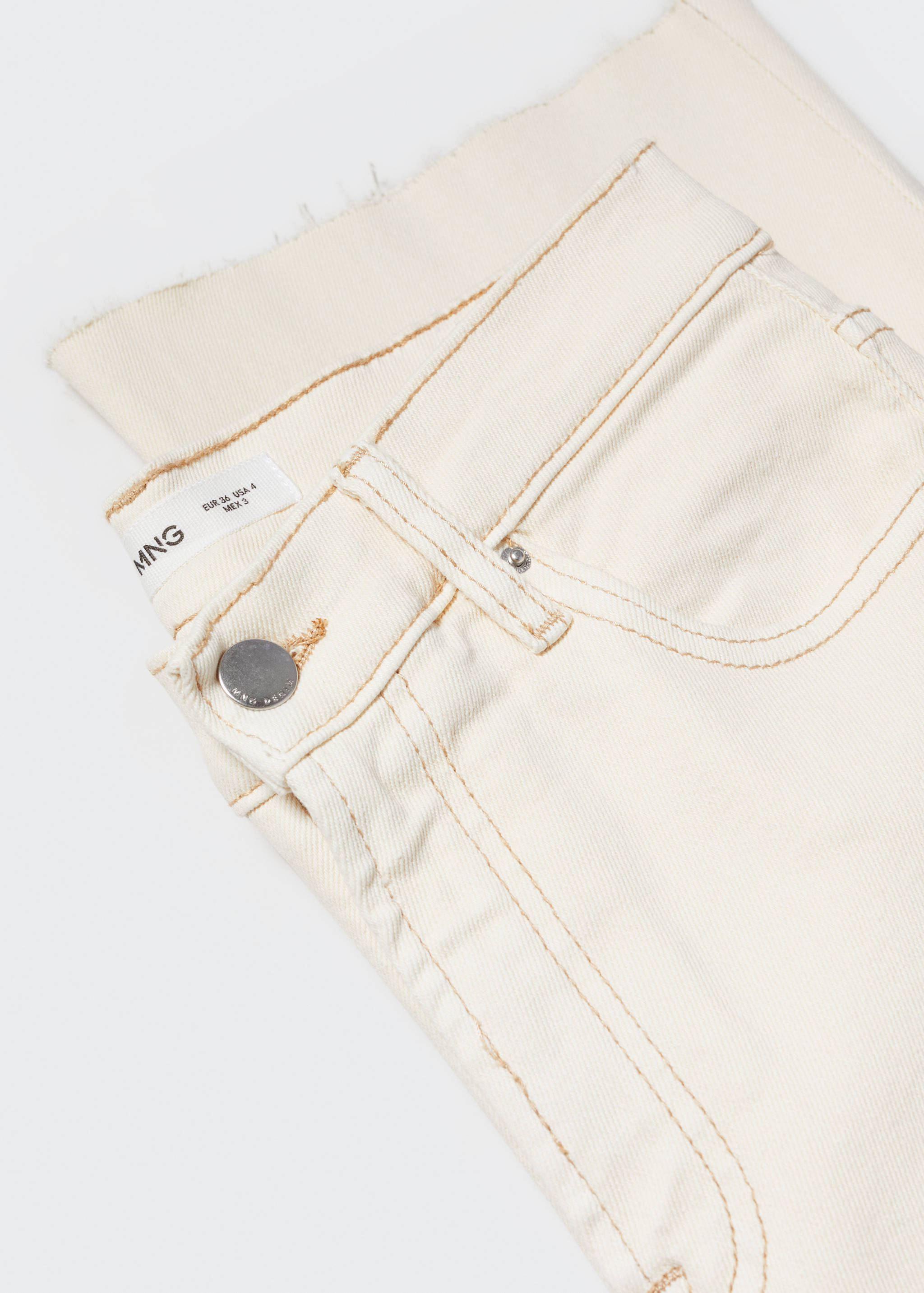 Sienna flared cropped jeans - Details of the article 8