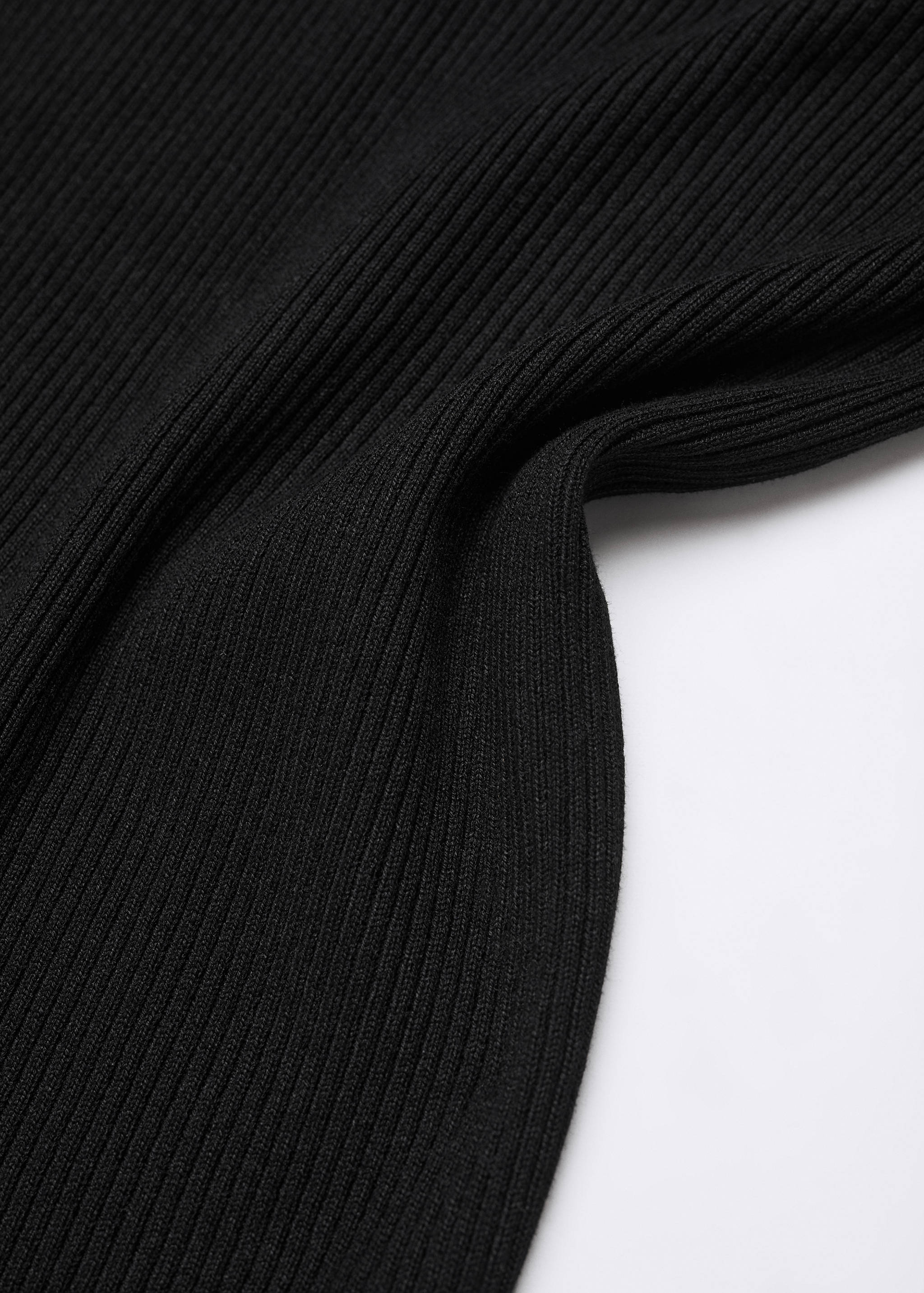 Ribbed sweater with low-cut back - Details of the article 8