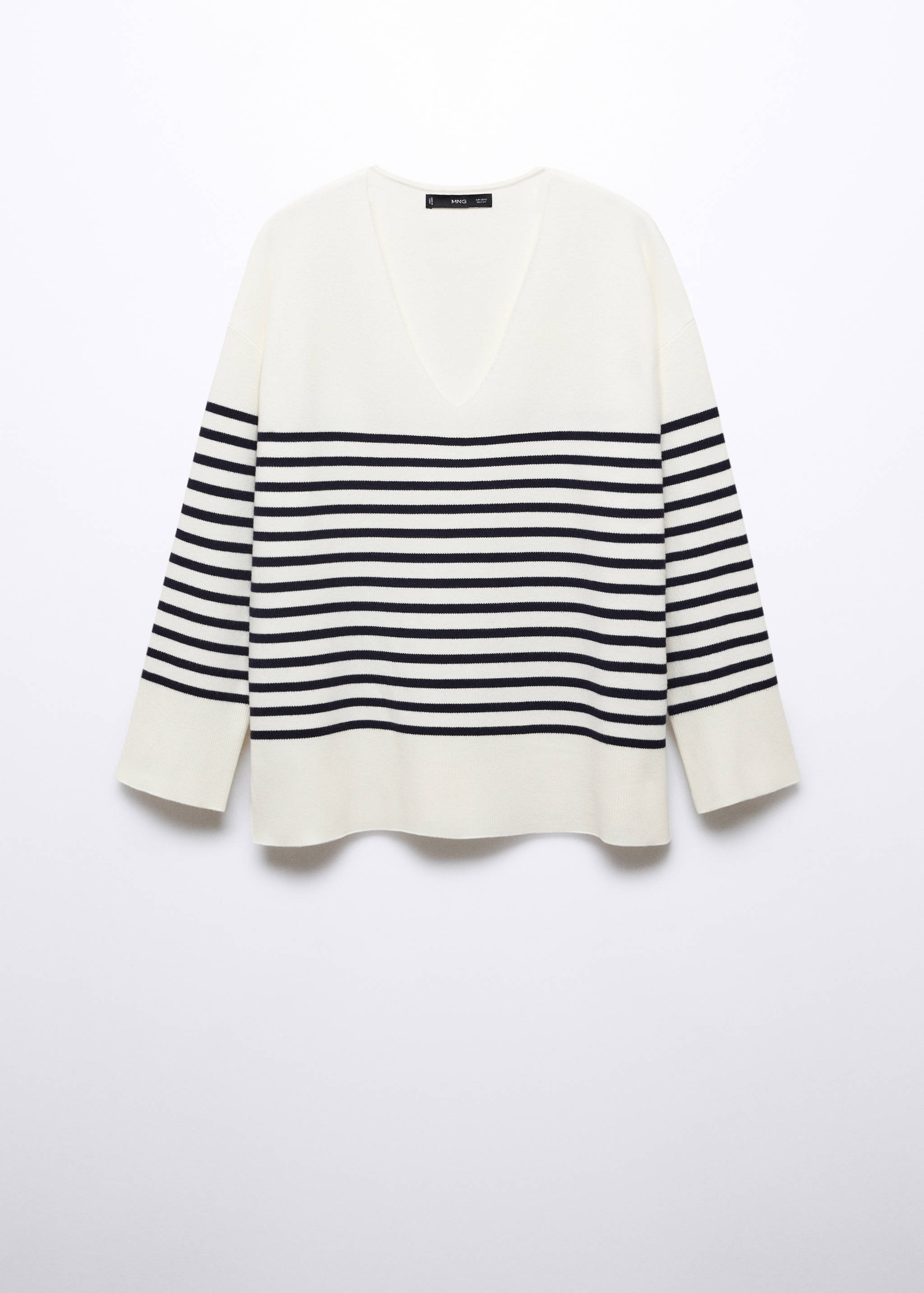 Pull-over oversize col V - Article sans modèle