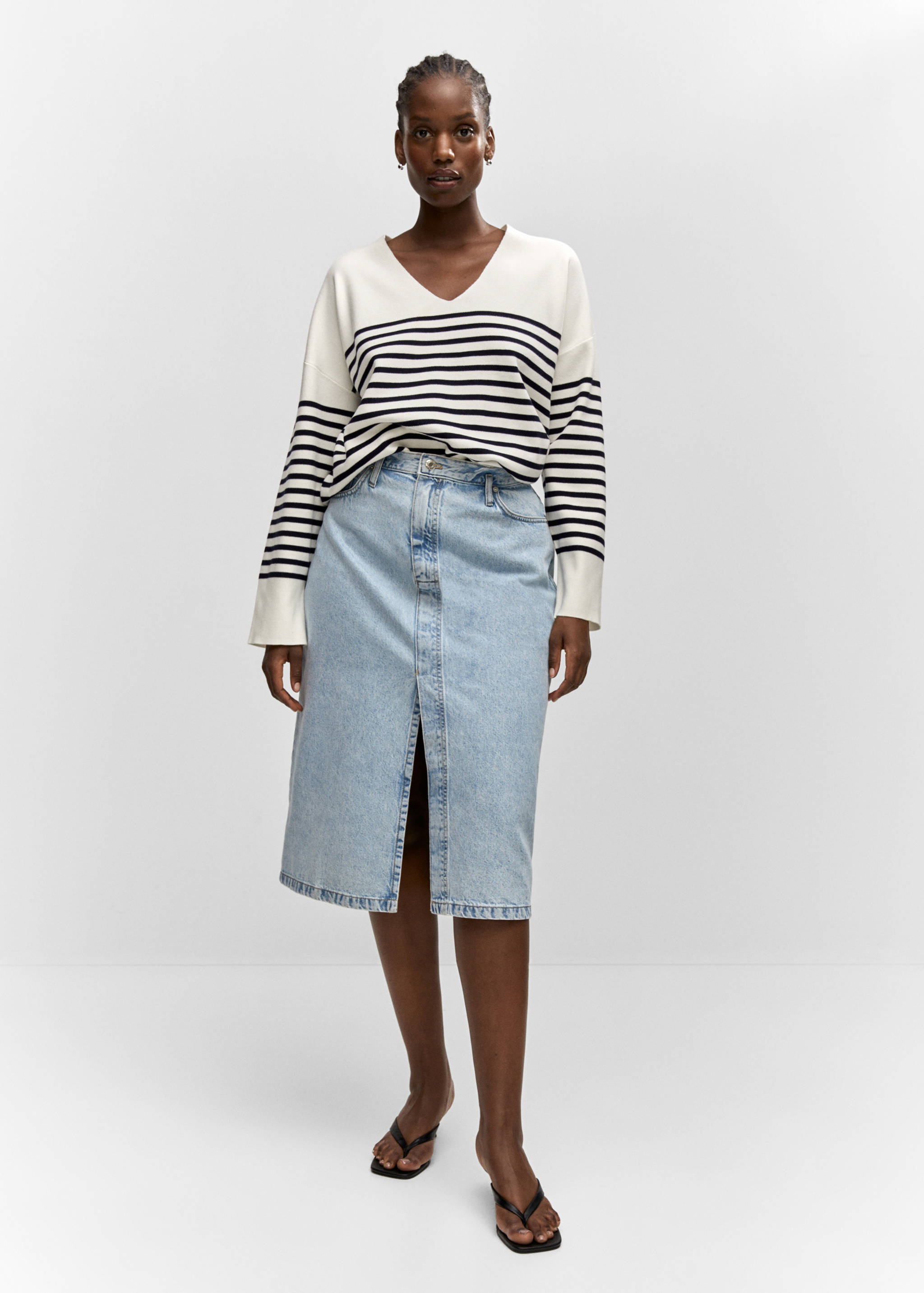 Pull-over oversize col V - Détail de l'article 3