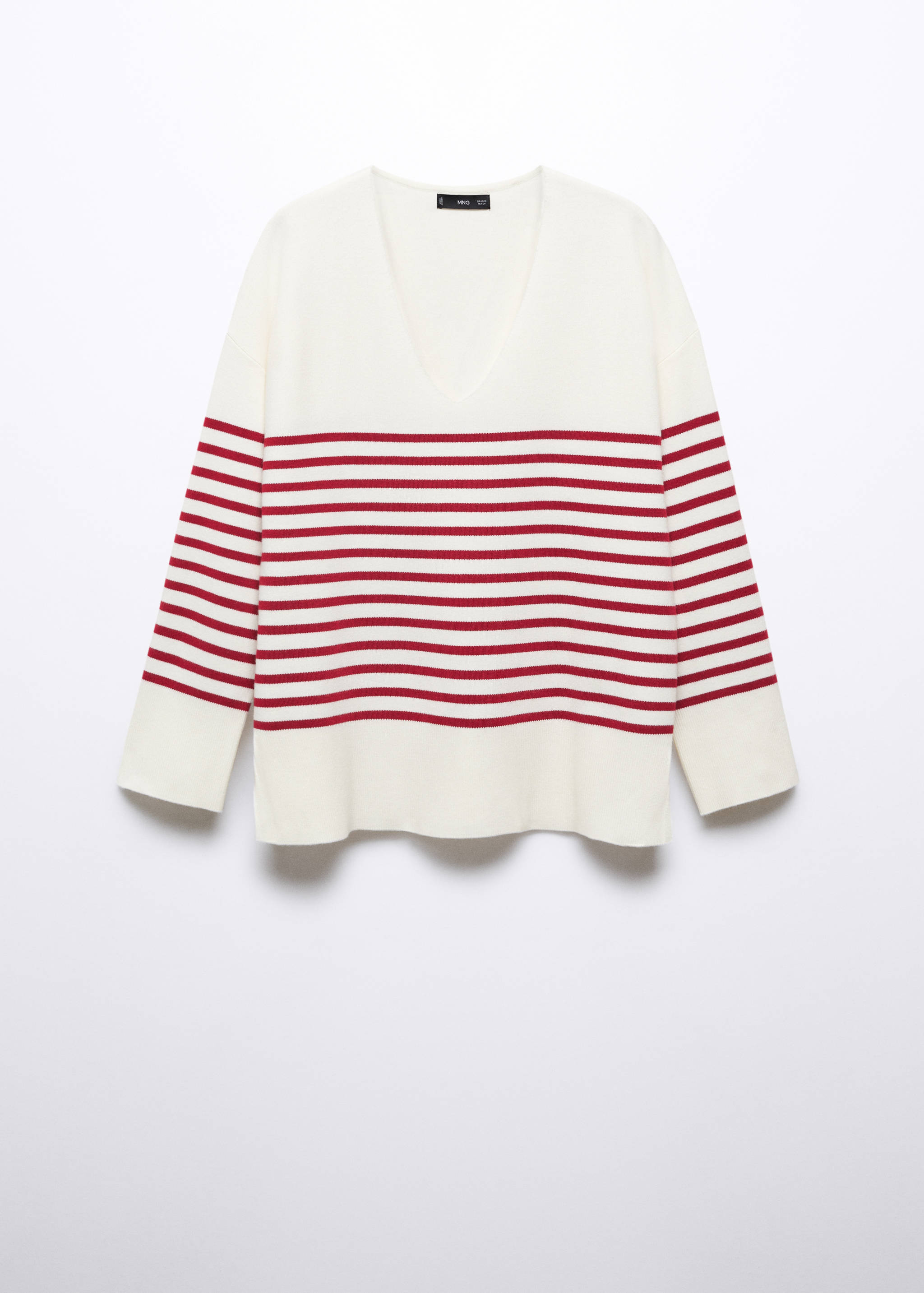 Pull-over oversize col V - Article sans modèle