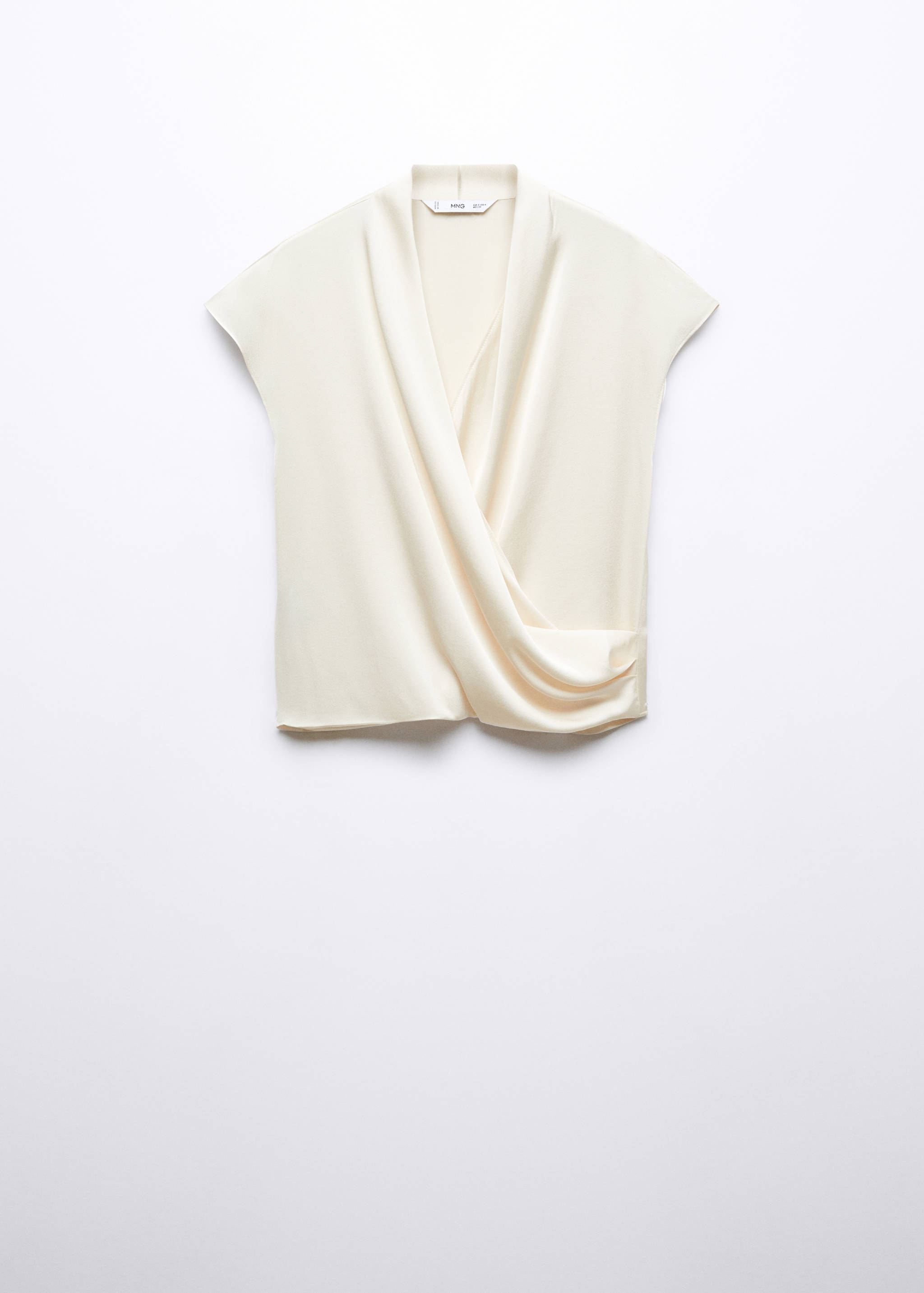 Sleeveless wrap blouse - Article without model