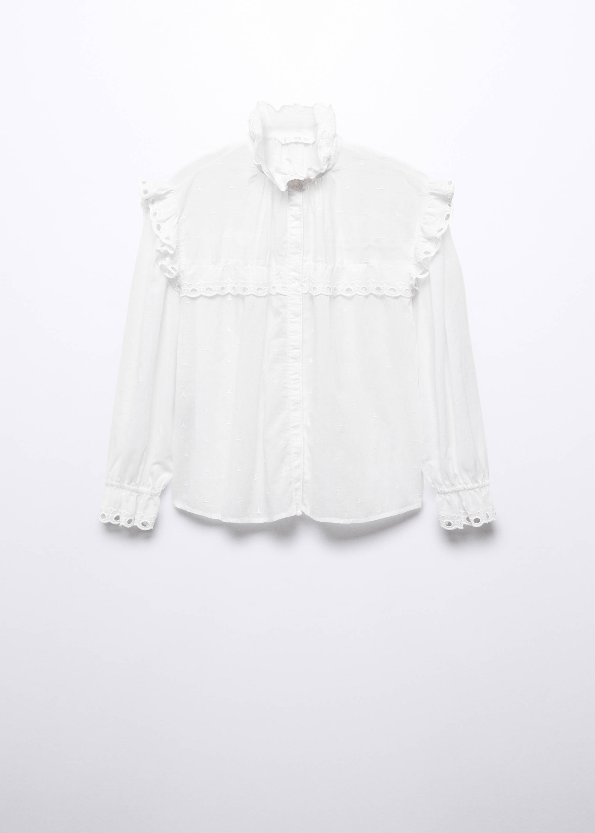Embroidered details blouse - Article without model