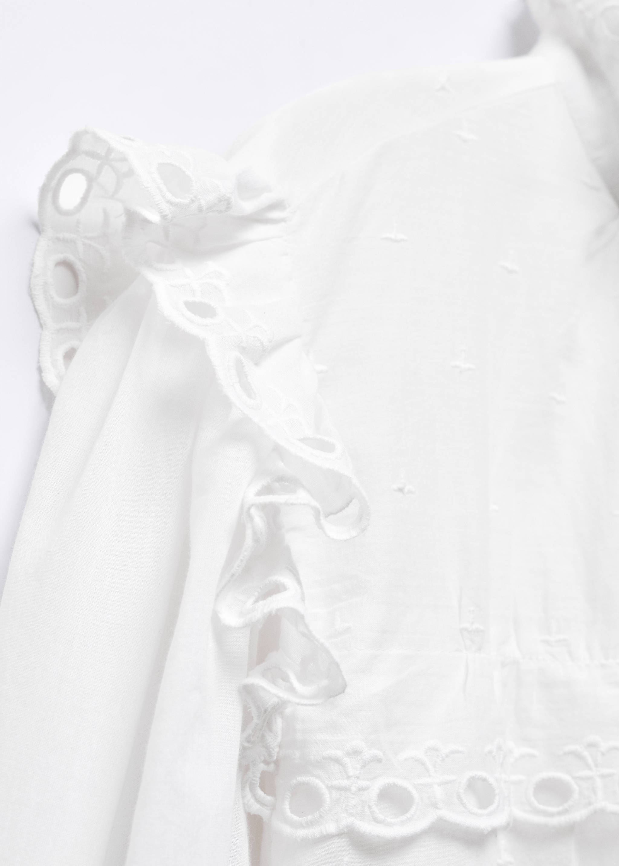 Embroidered details blouse - Details of the article 8