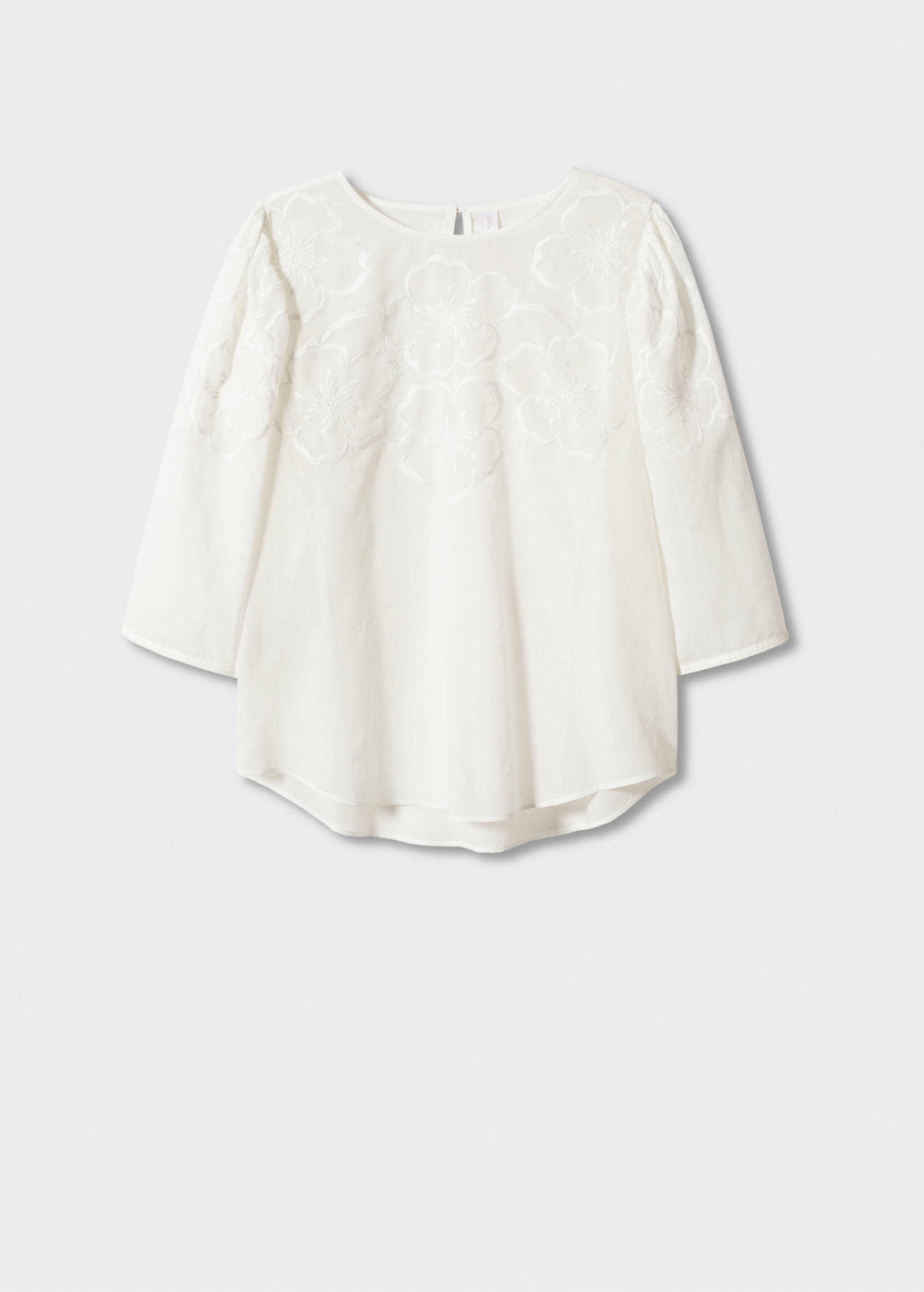 Floral embroidered blouse - Article without model