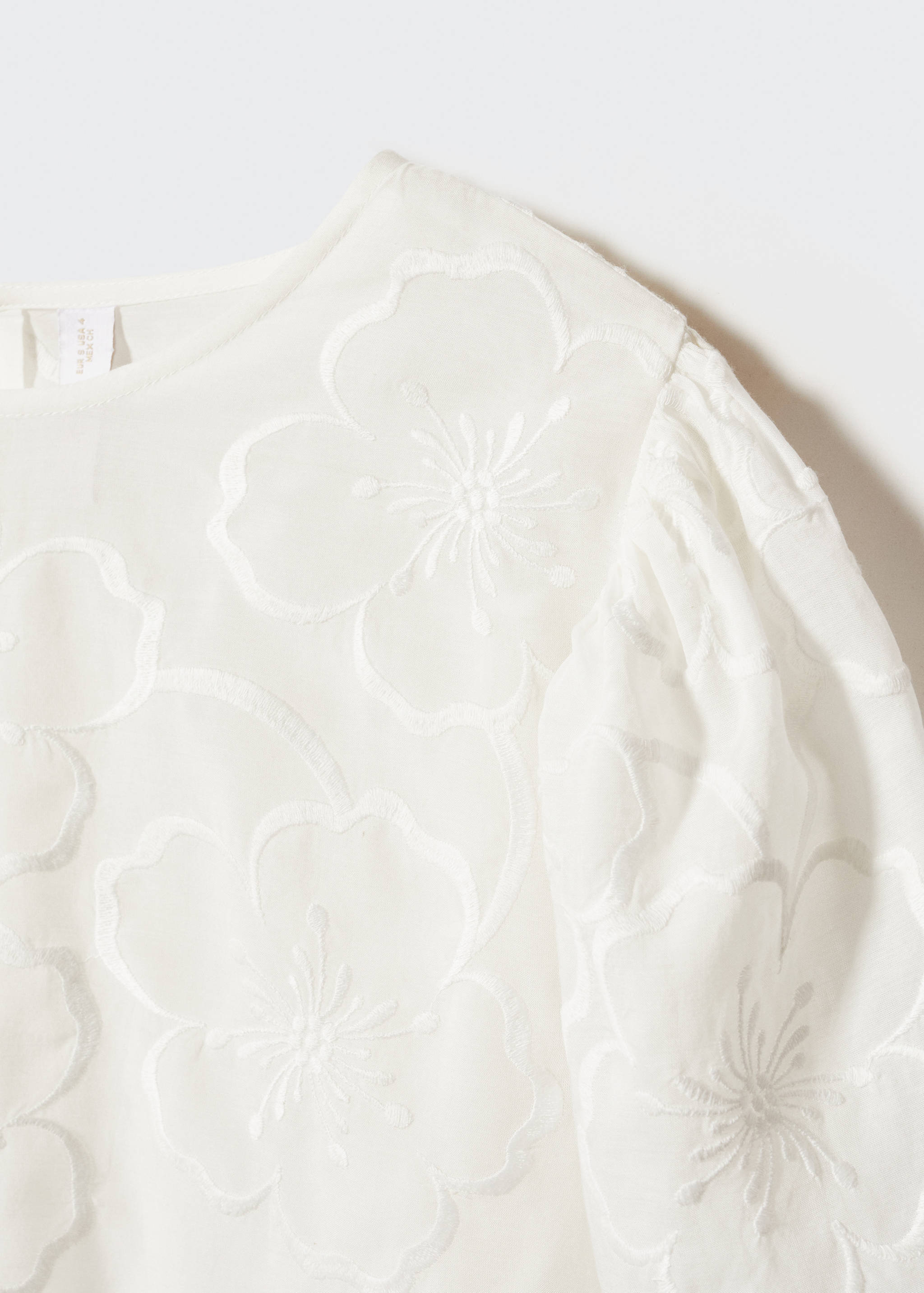 Floral embroidered blouse - Details of the article 8