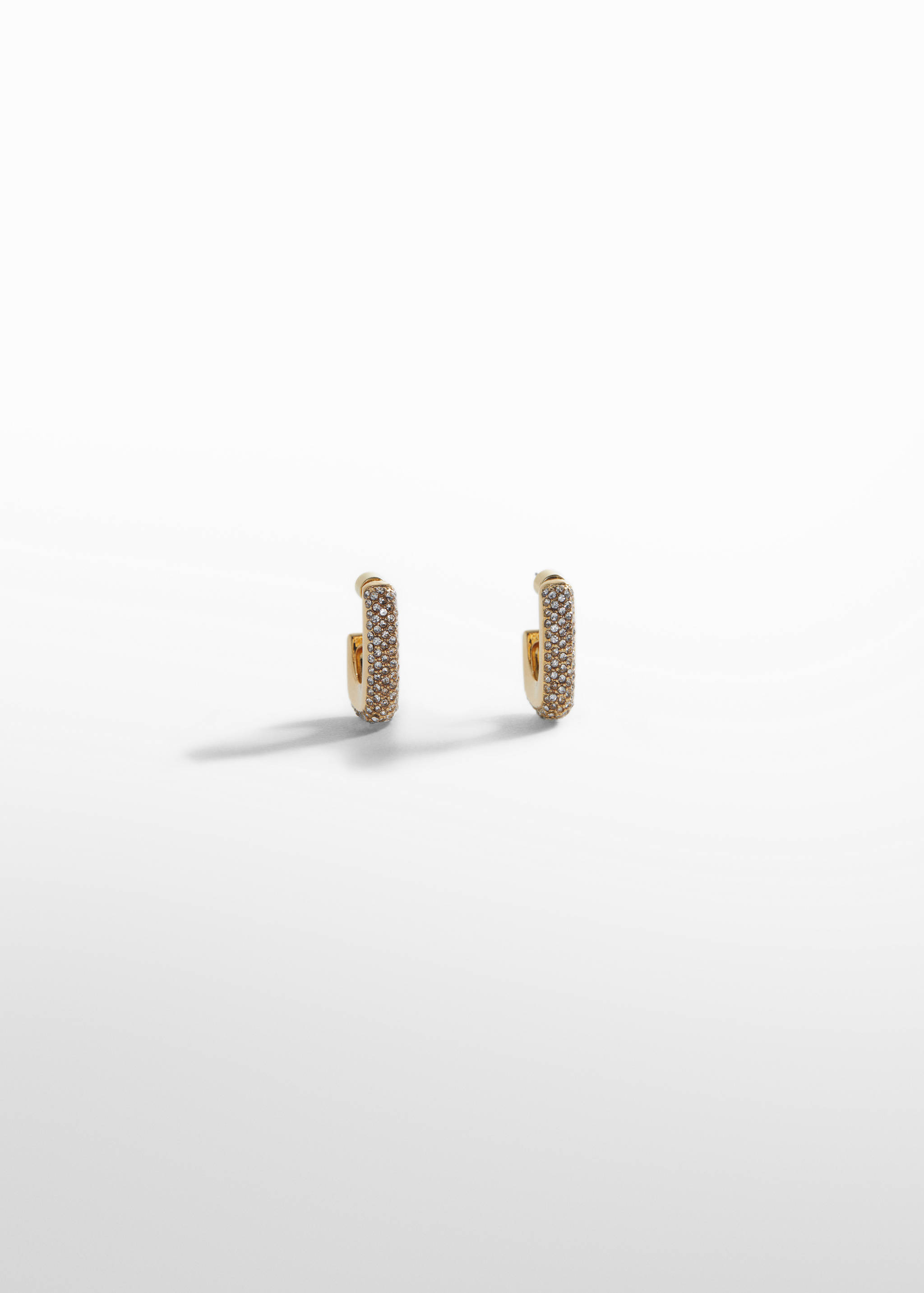Pendientes aros strass - Artículo sin modelo