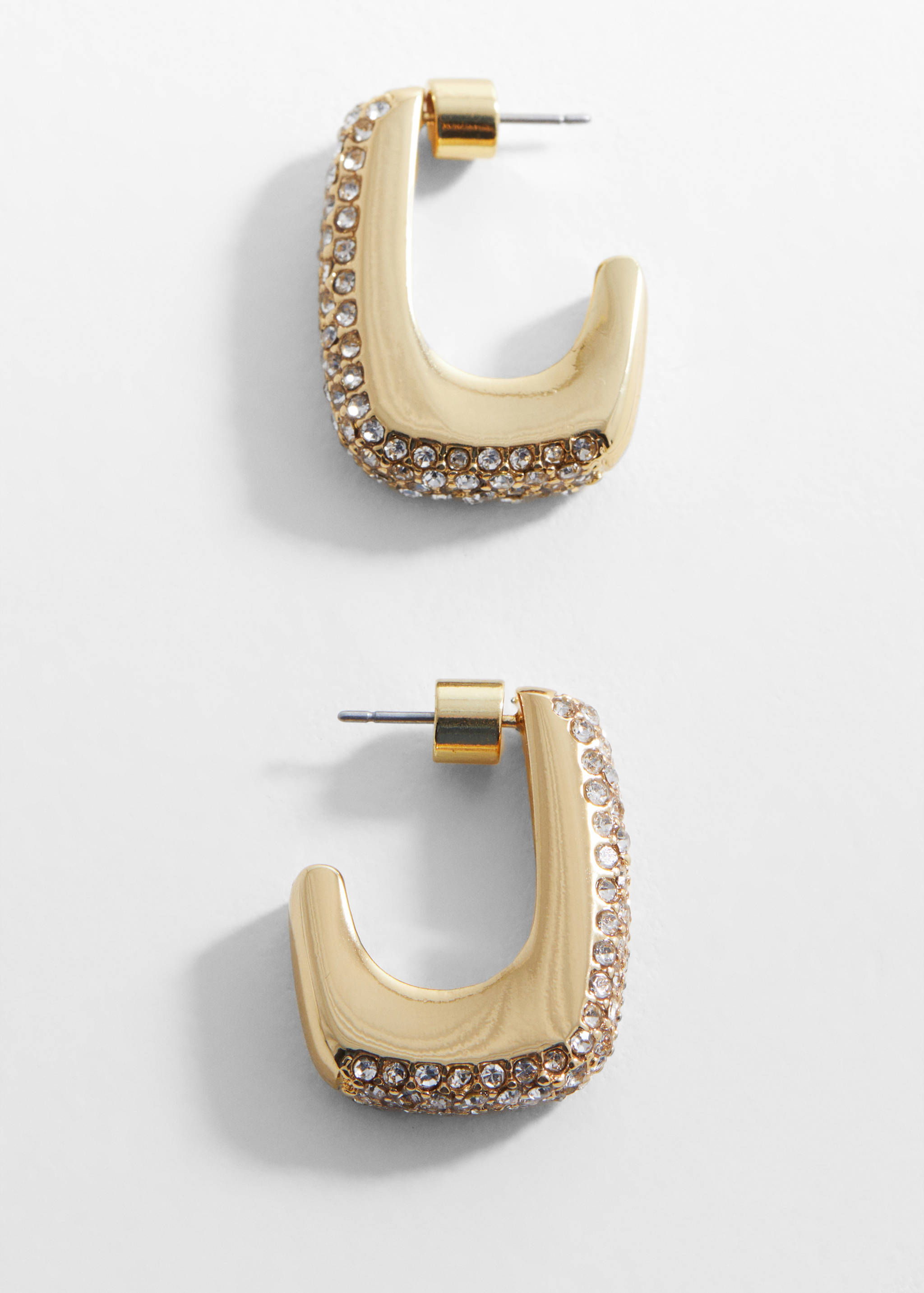 Pendientes aros strass - Detalle del artículo 1