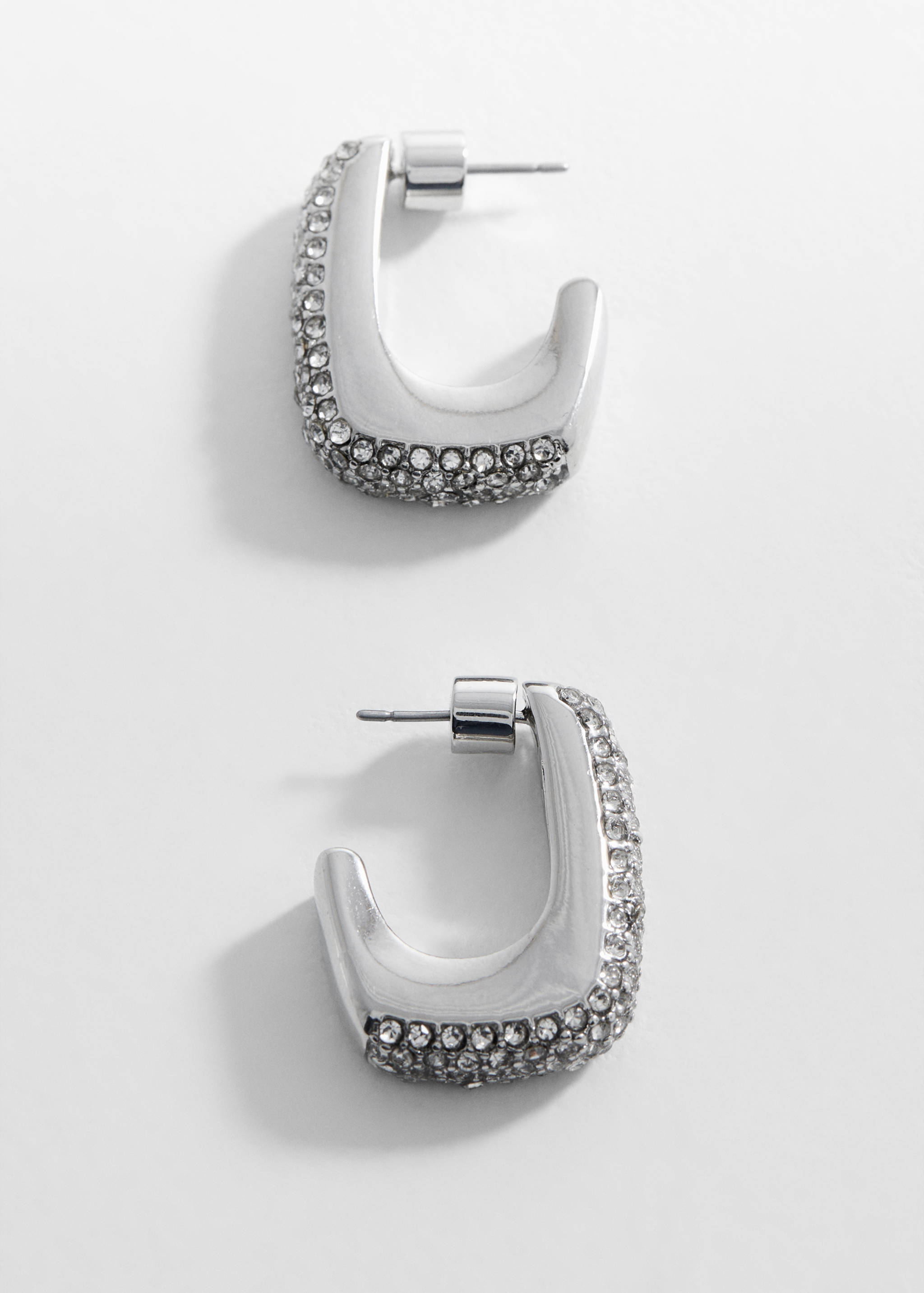 Pendientes aros strass - Detalle del artículo 1