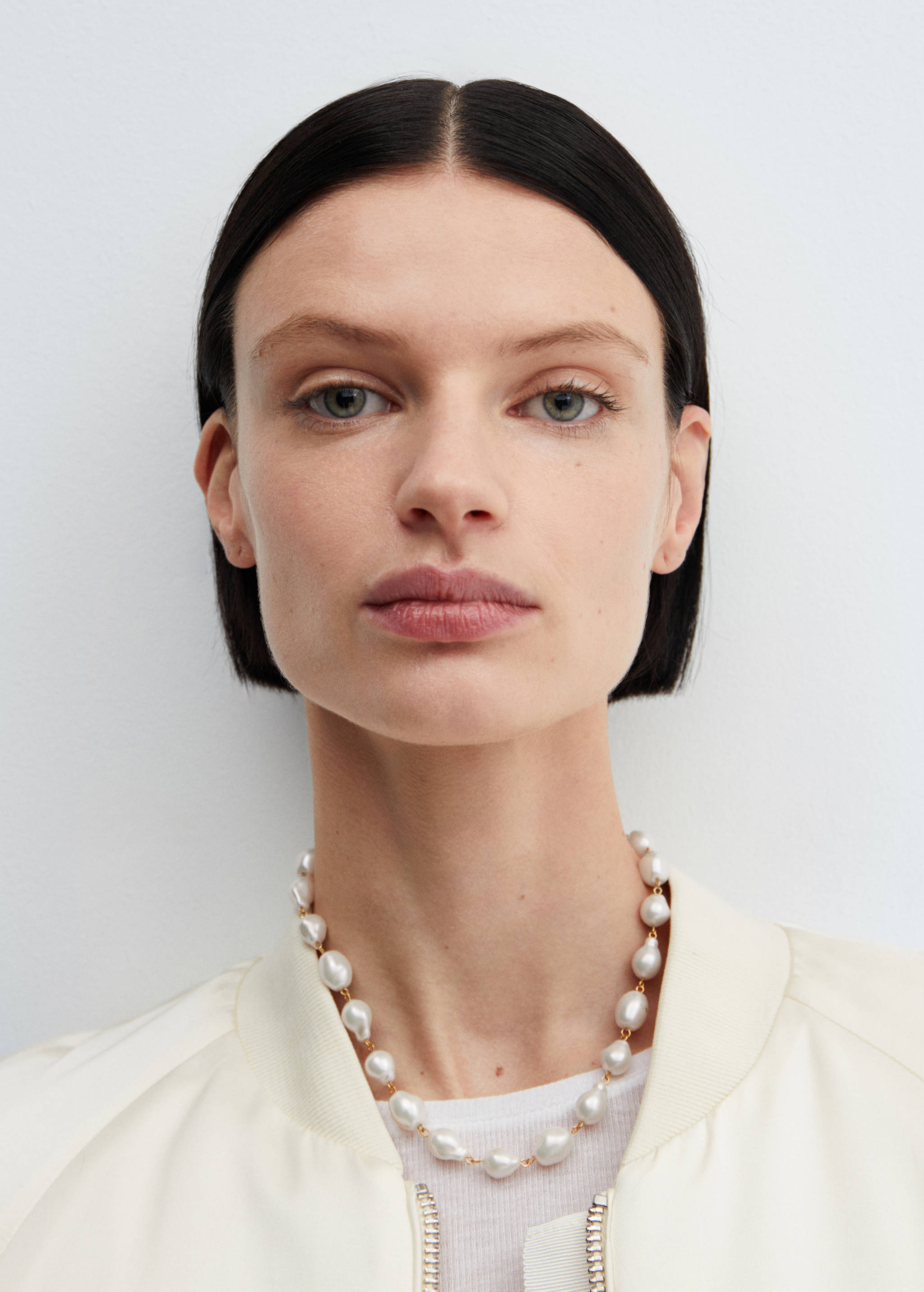 Collier chaîne perles - Plan général