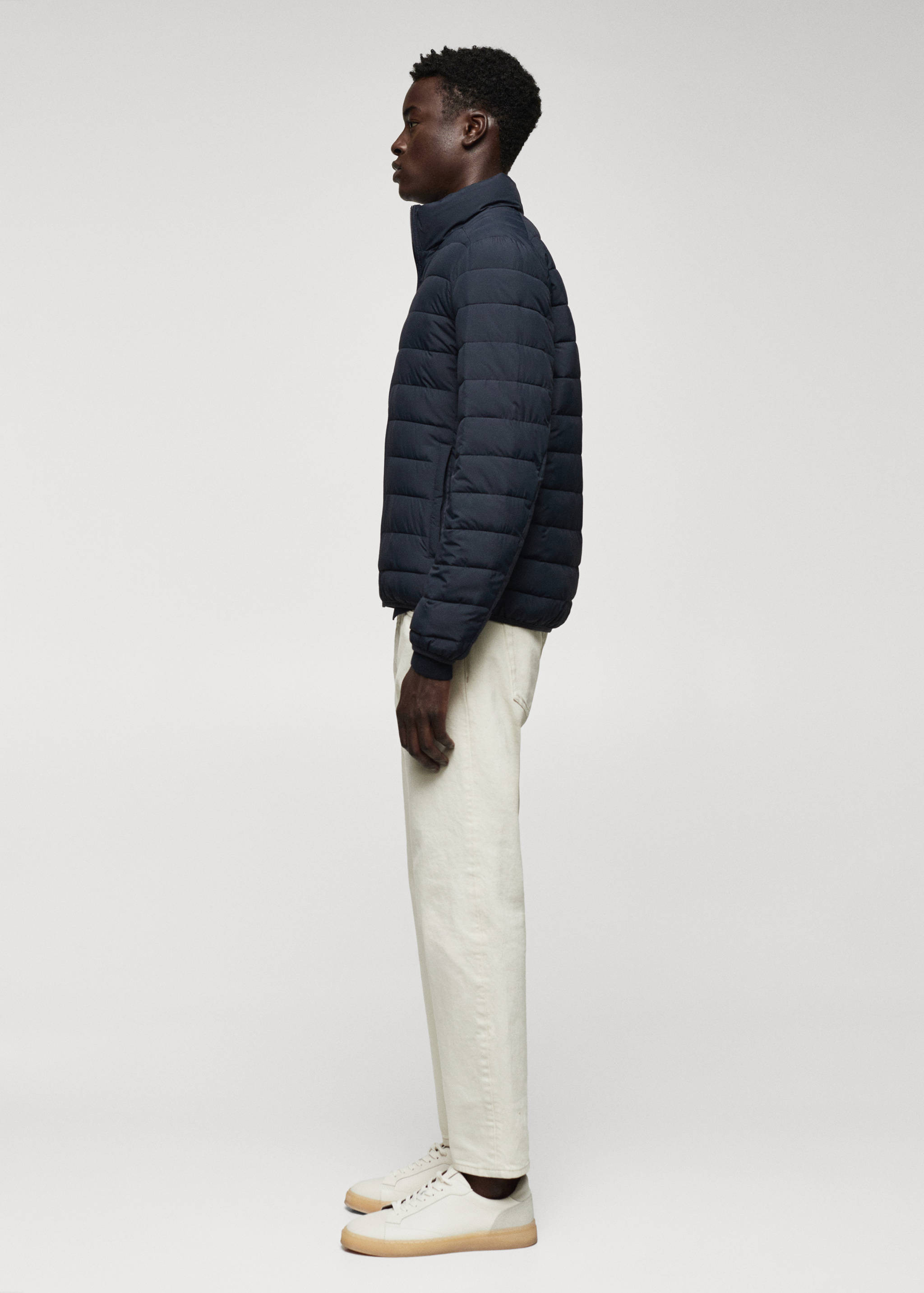 Ultra-lightweight water-repellent quilted anorak - Details of the article 2