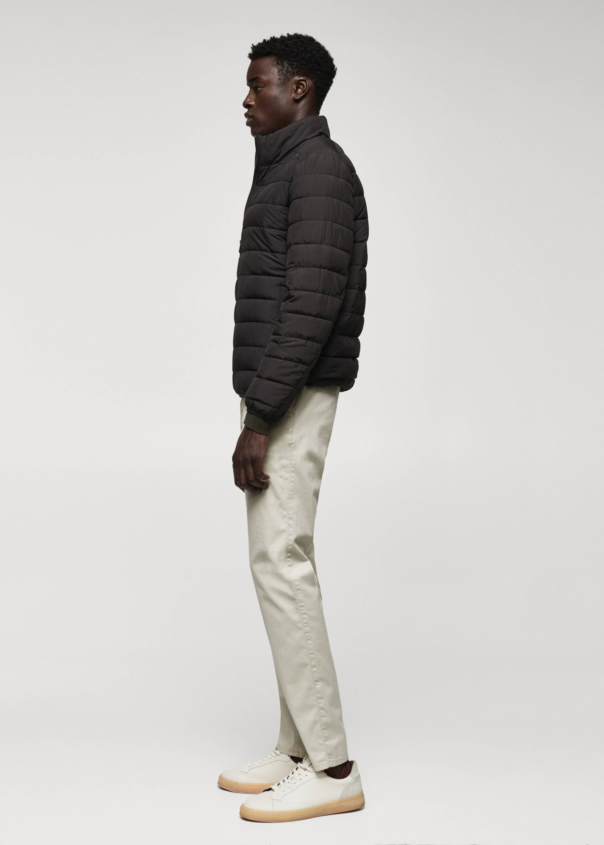 Ultra-lightweight water-repellent quilted anorak - Details of the article 2