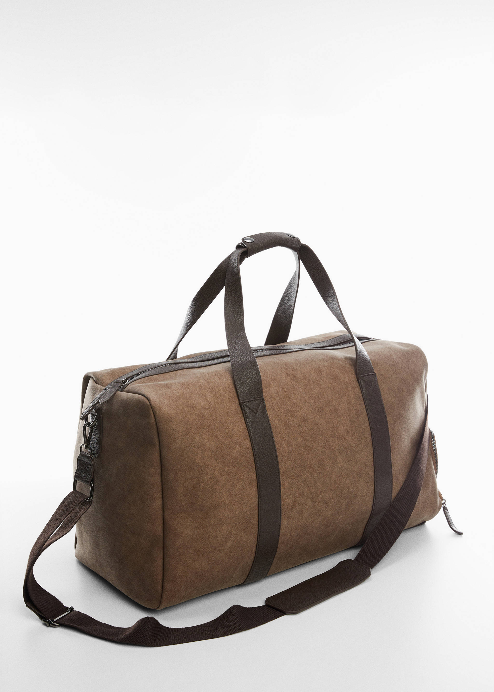 Sac bowling en similicuir avec imprimé cœurs