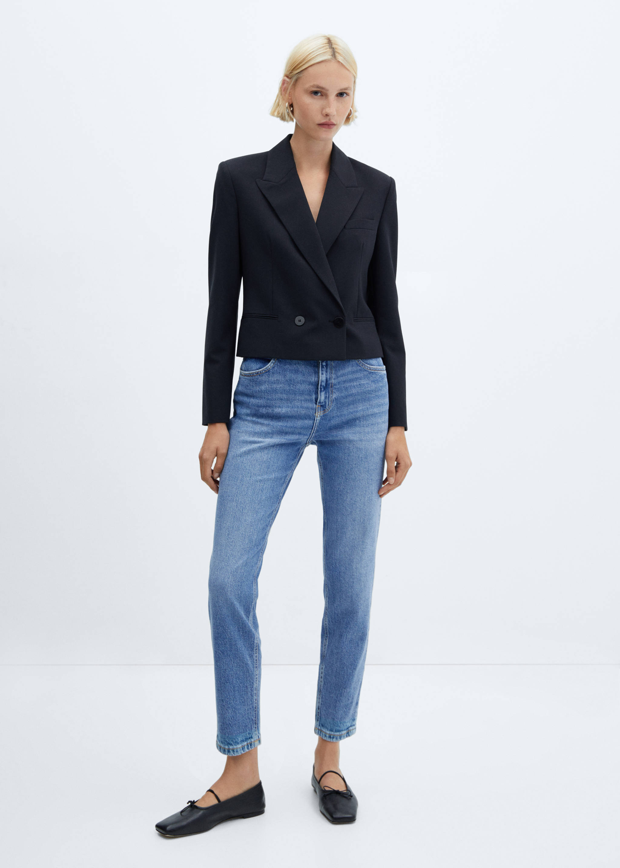 Jean Newmom confort taille haute - Plan général