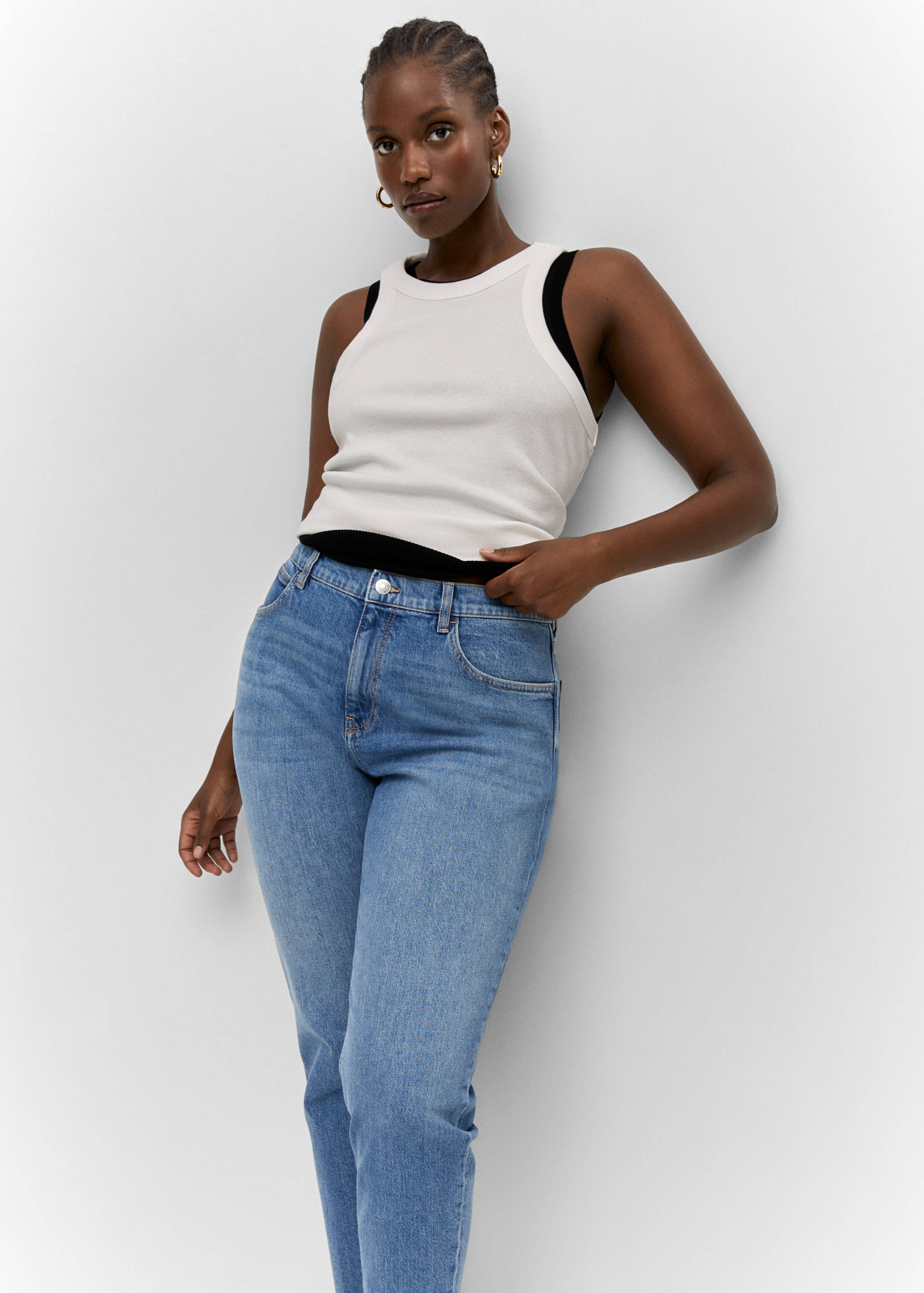 Jean Newmom confort taille haute - Détail de l'article 4