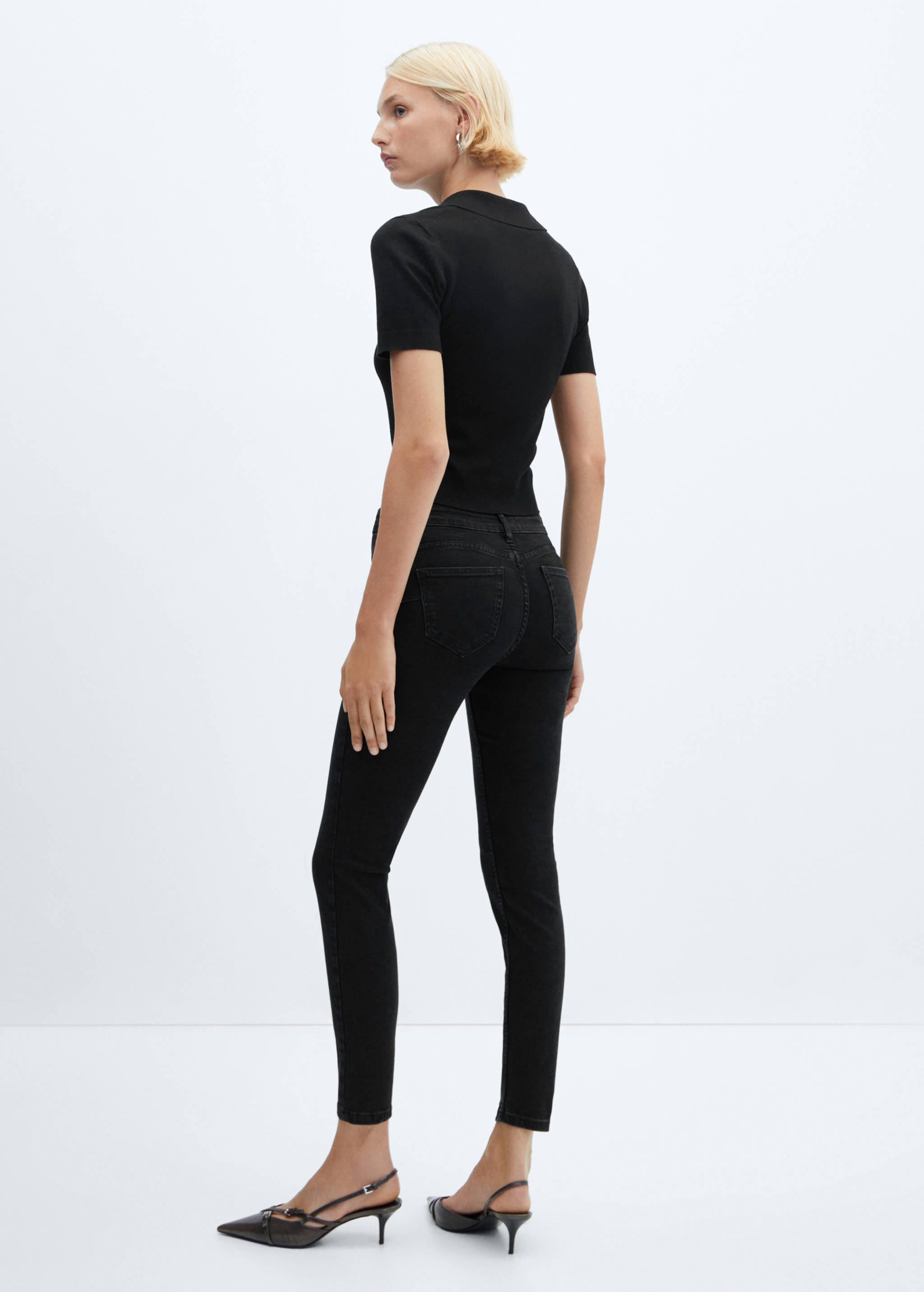 Jeans skinny push-up - Reverso del artículo