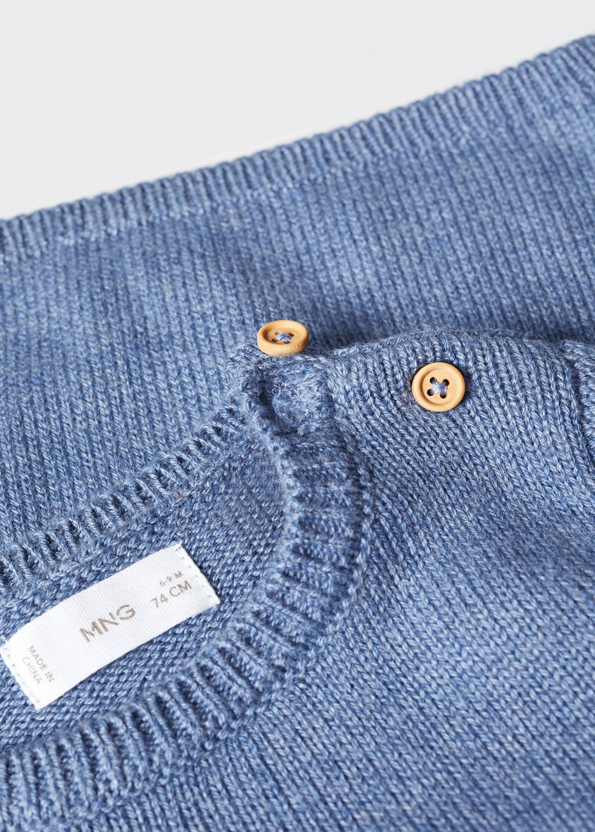 Pull-over jaspé coton - Détail de l'article 0