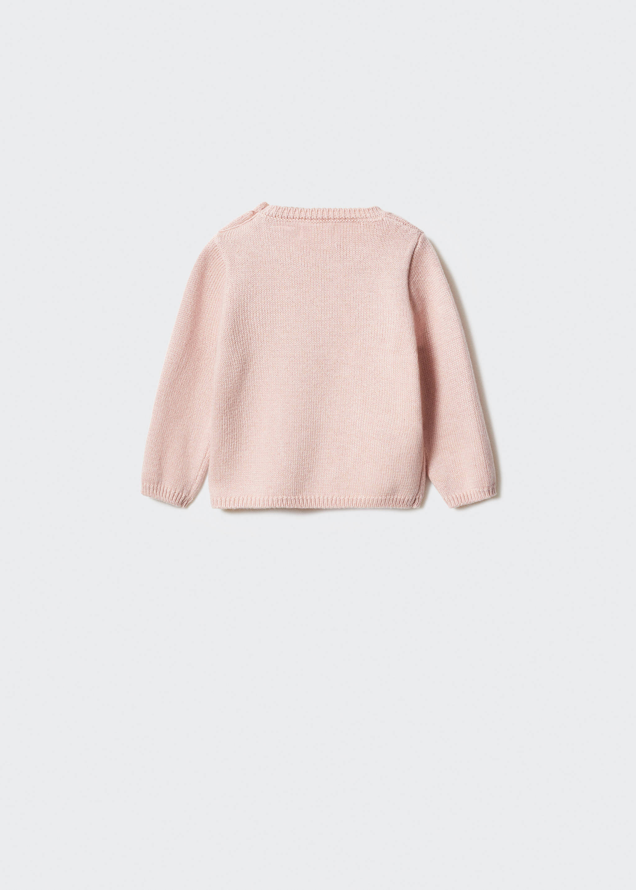 Pull-over jaspé coton - Verso de l’article