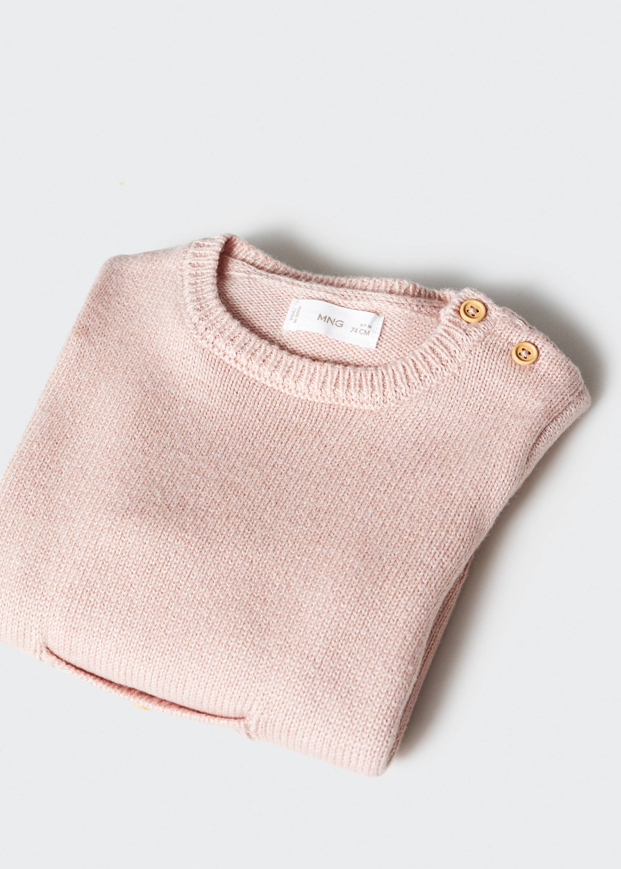 Pull-over jaspé coton - Détail de l'article 8
