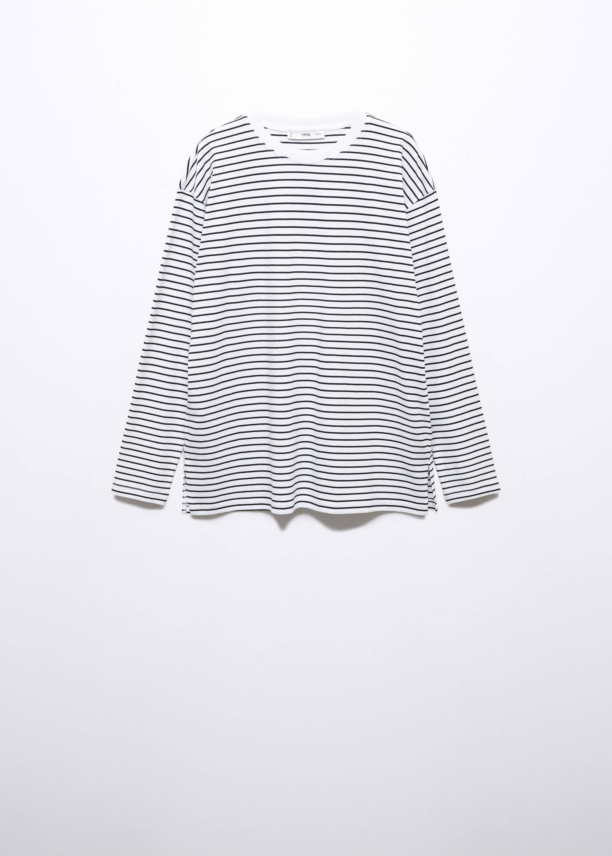 Striped oversized t-shirt - Article without model