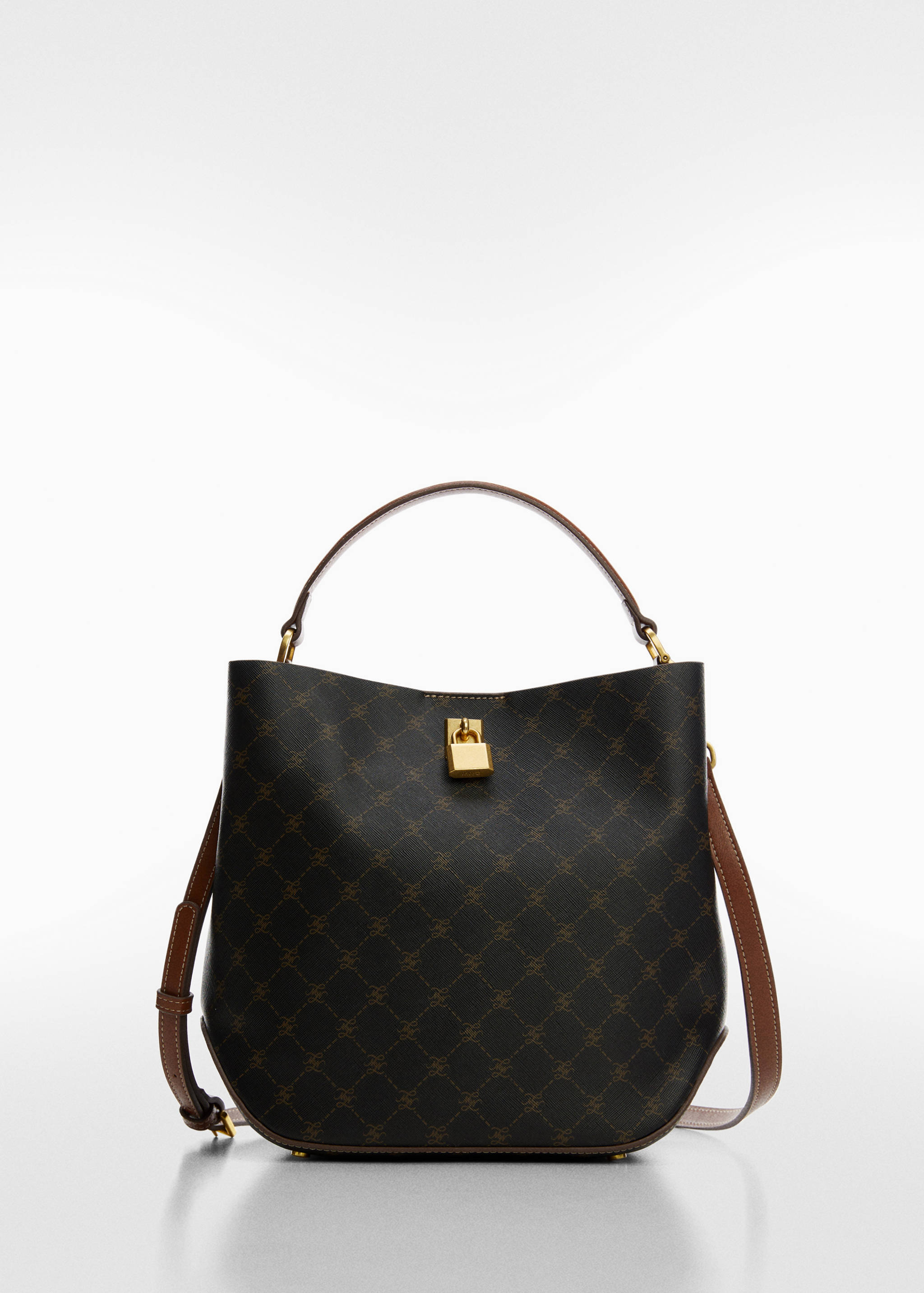 Shopper met hangslot - Artikel zonder model