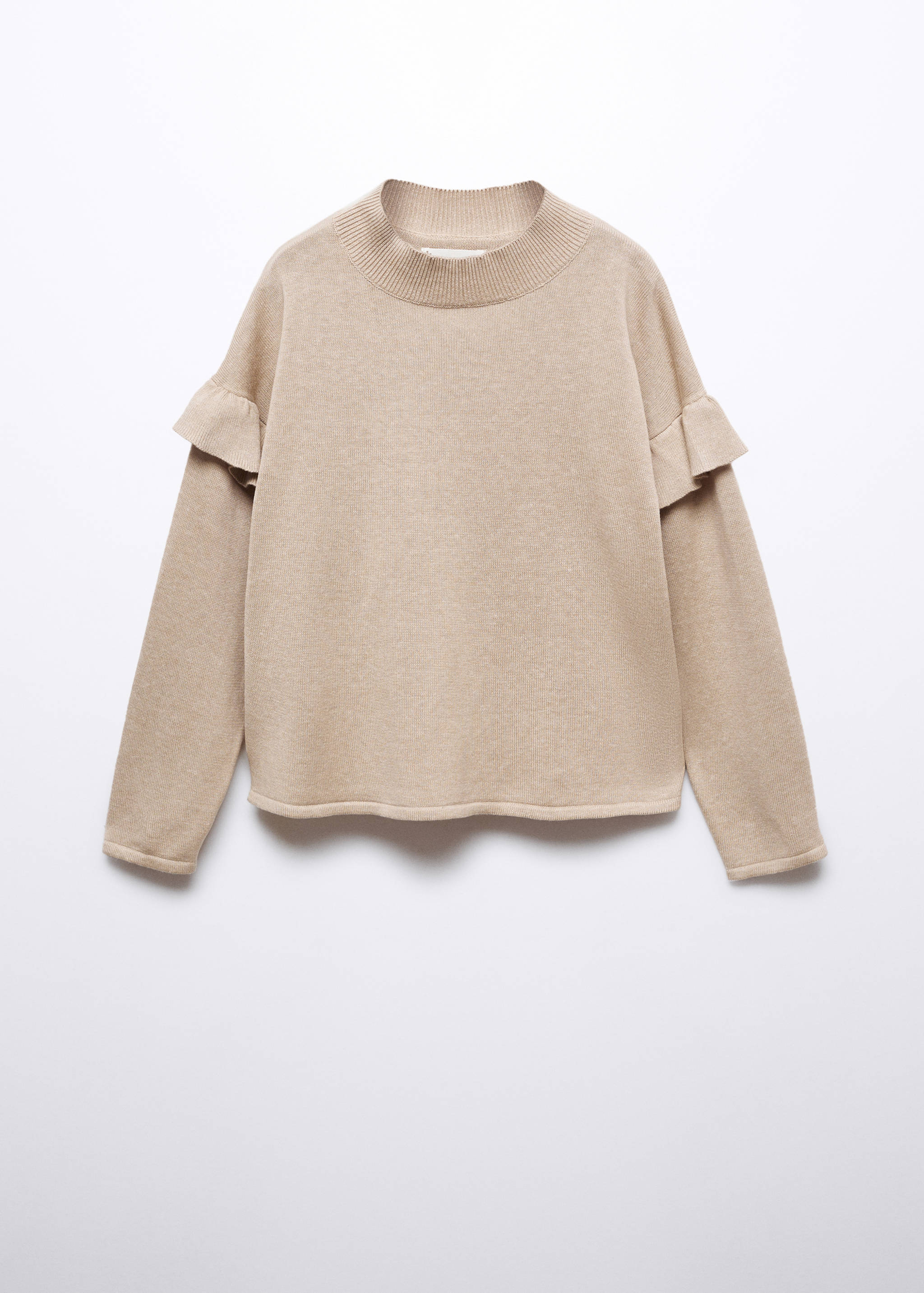Ruffled detail sweater - Article without model