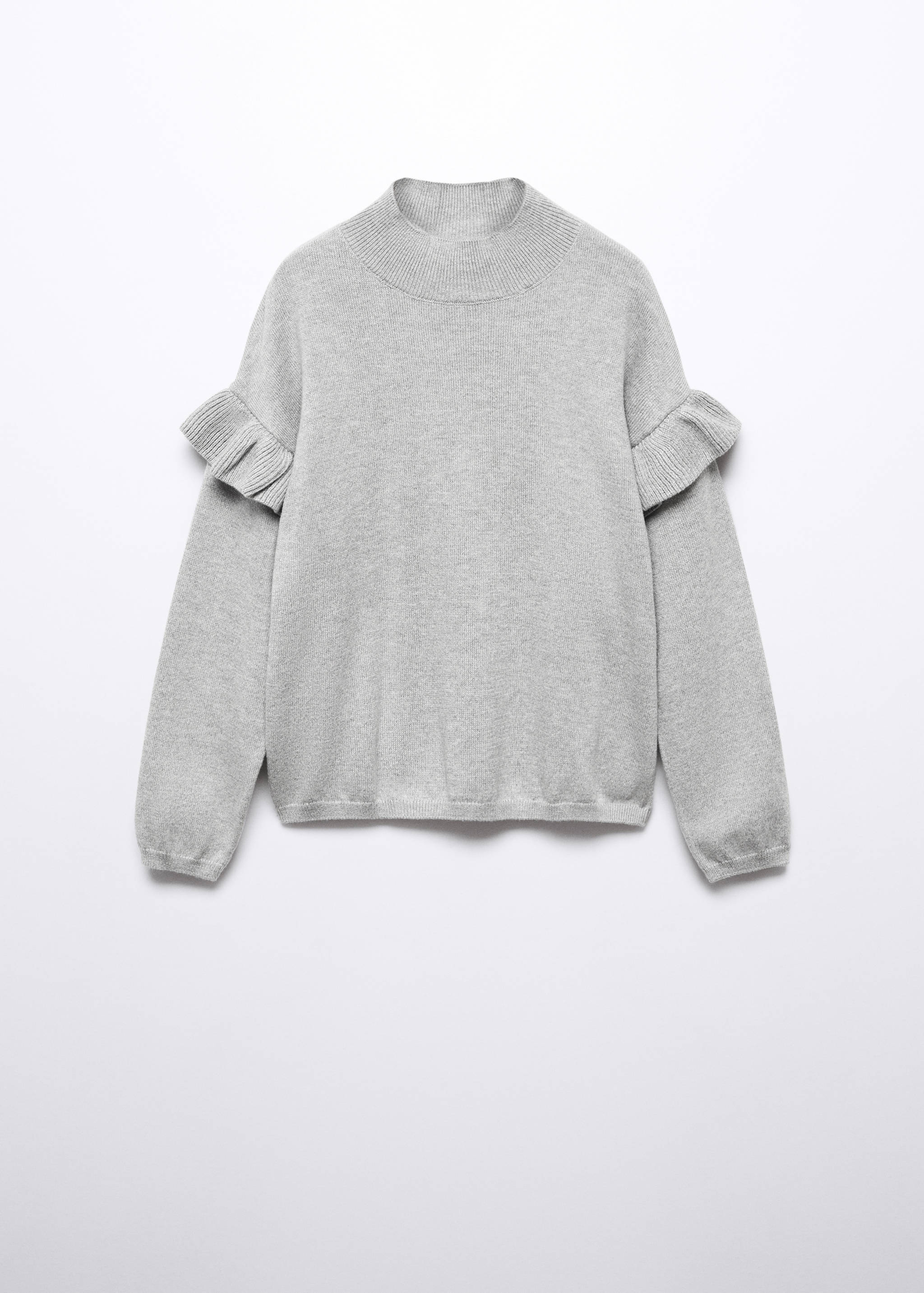 Ruffled detail sweater - Article without model