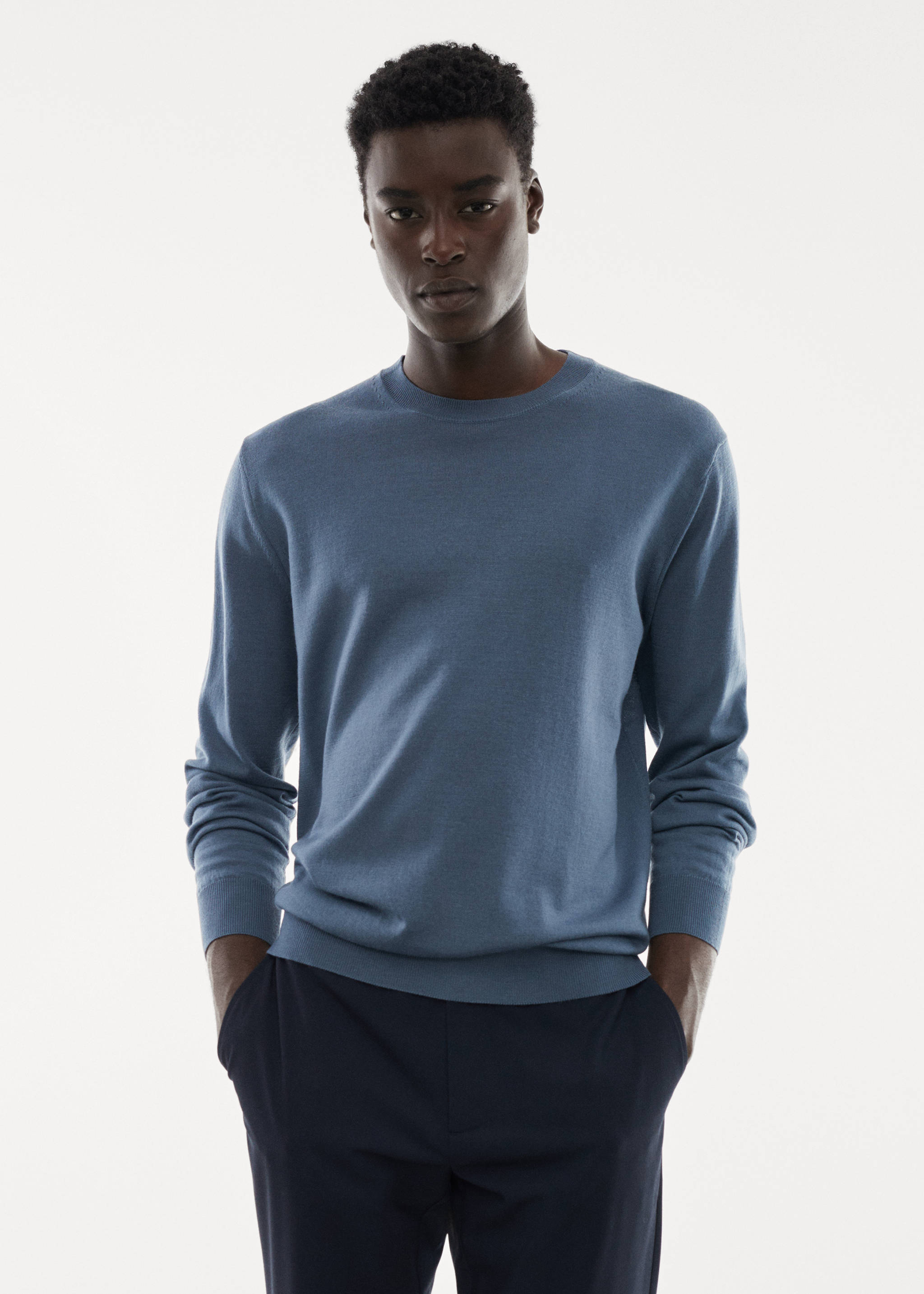 Jersey lana merino lavable - Plano medio