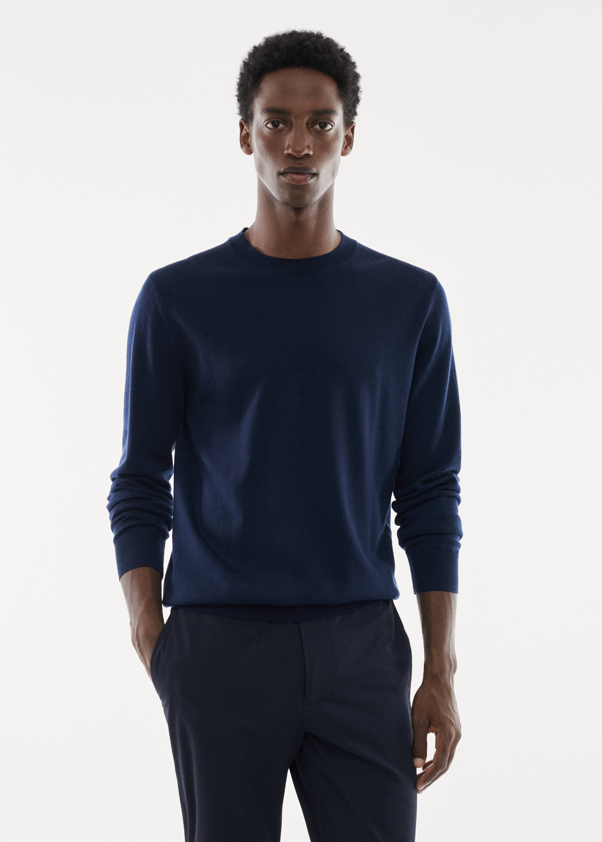 Jersey lana merino lavable - Plano medio