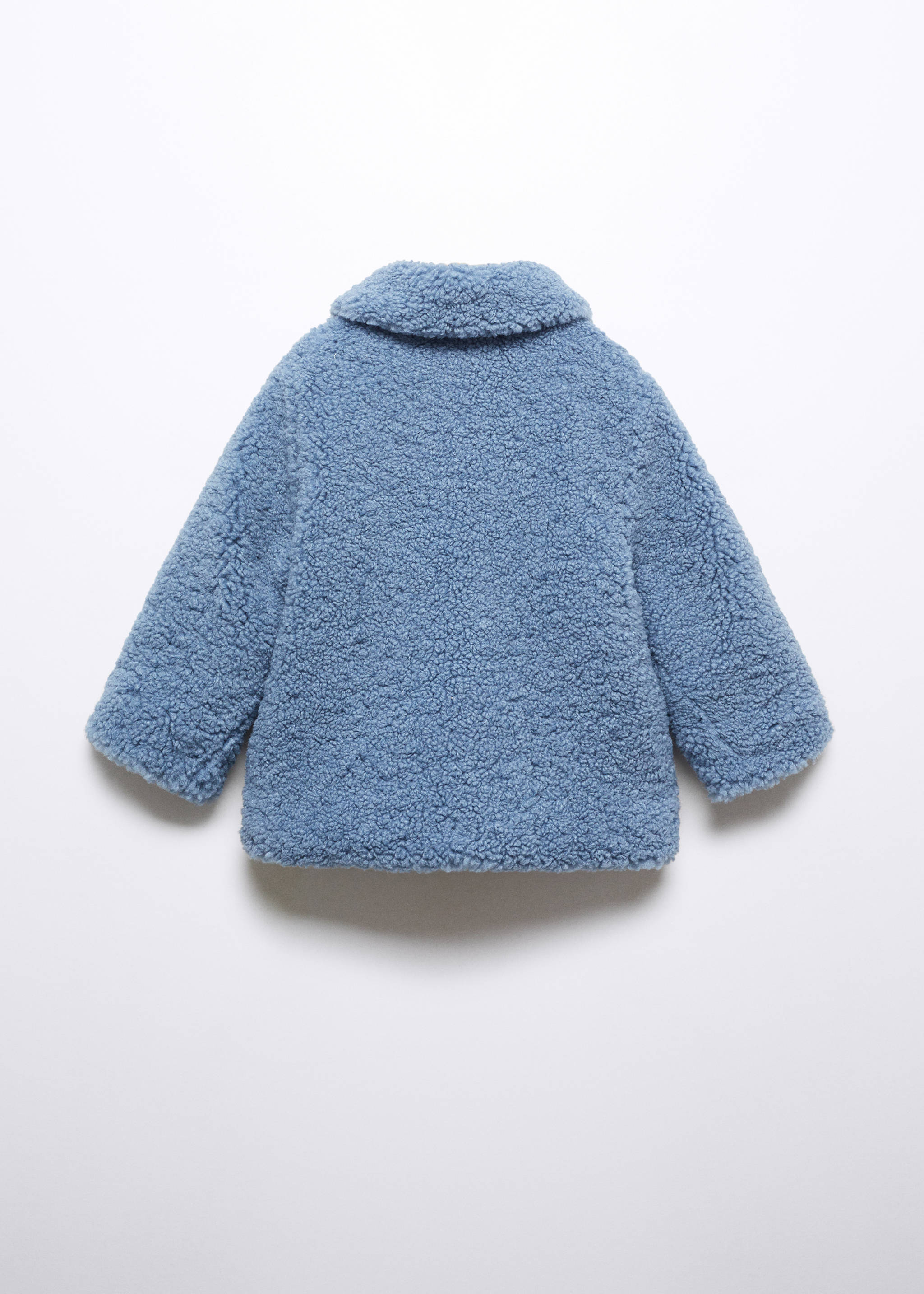 Mantel mit Shearlingbesatz - Rückseite des Artikels