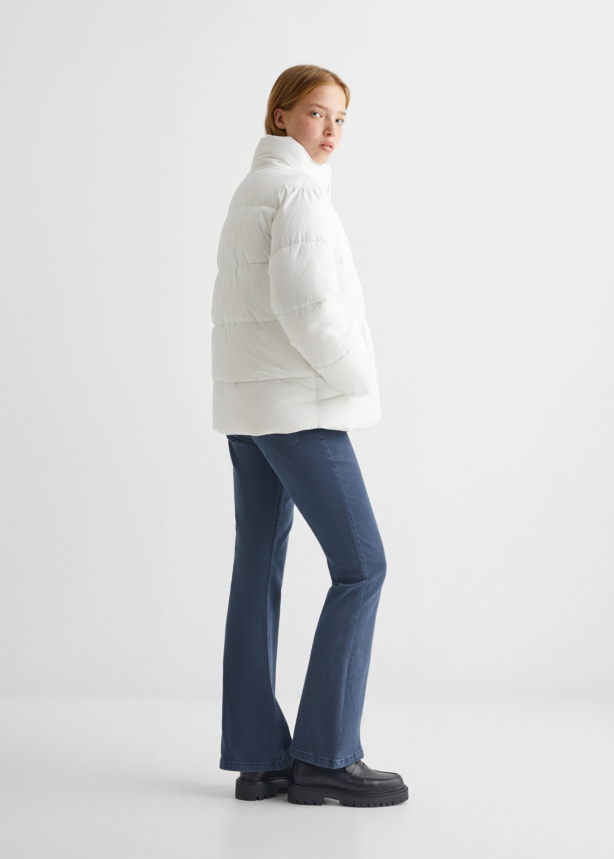 Anorak matelassé imperméable à losanges - Verso de l’article