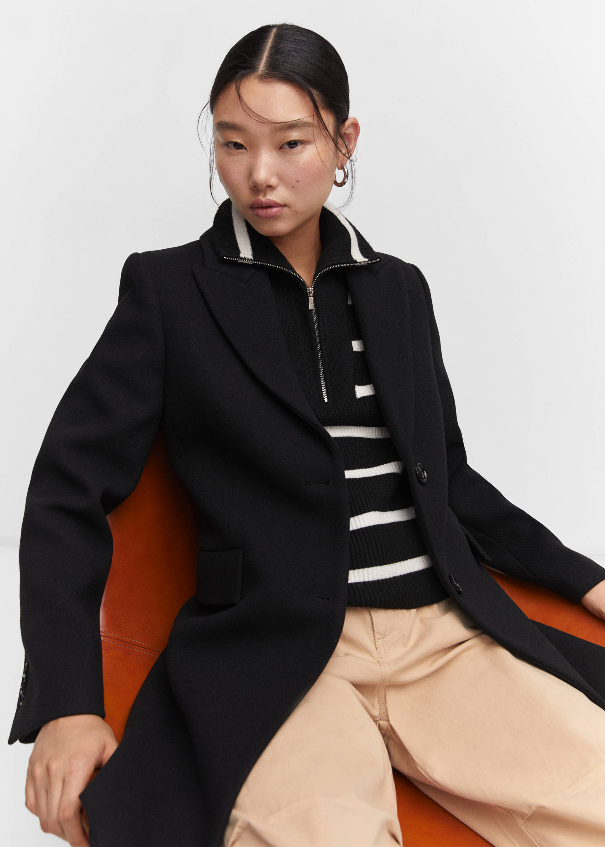 Abrigo recto solapas - Detalle del artículo 2