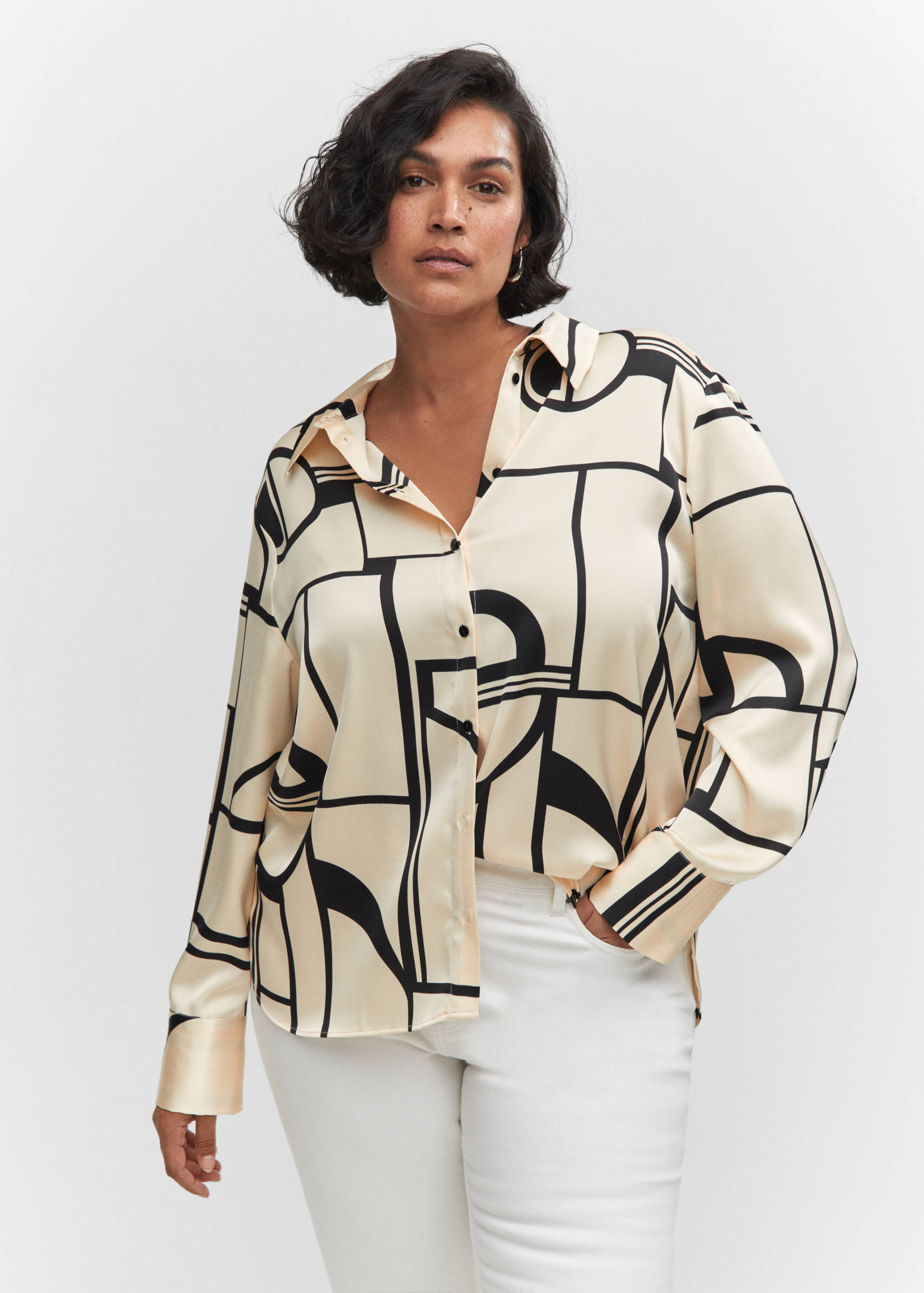 Camisa estampado geométrico - Detalle del artículo 5