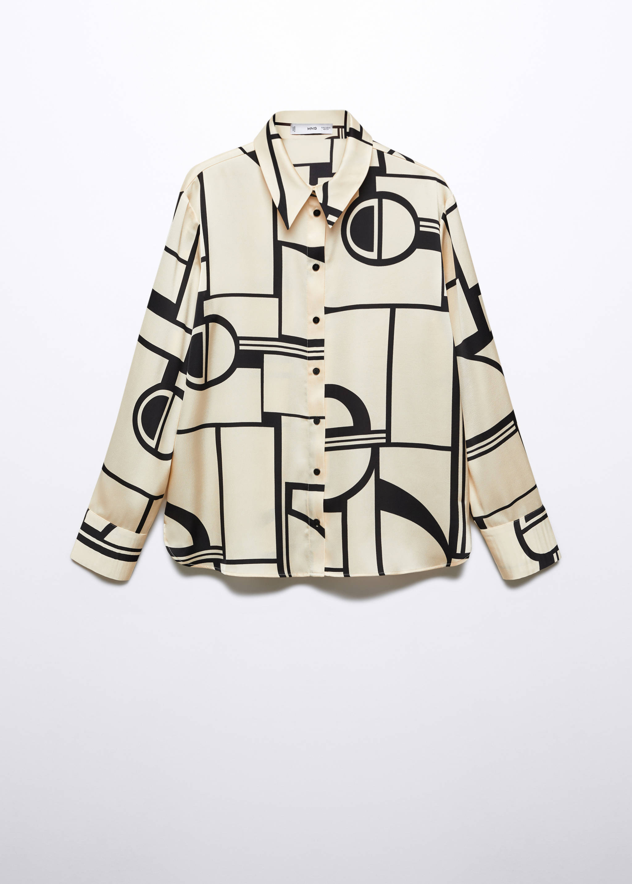 Camisa estampado geométrico - Artículo sin modelo
