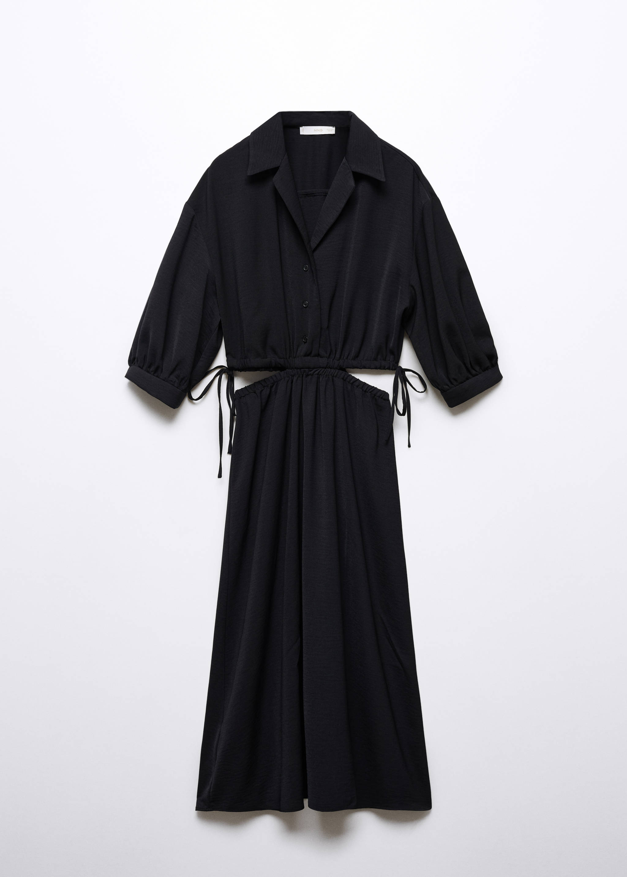 Shirt dress with slits - Article without model