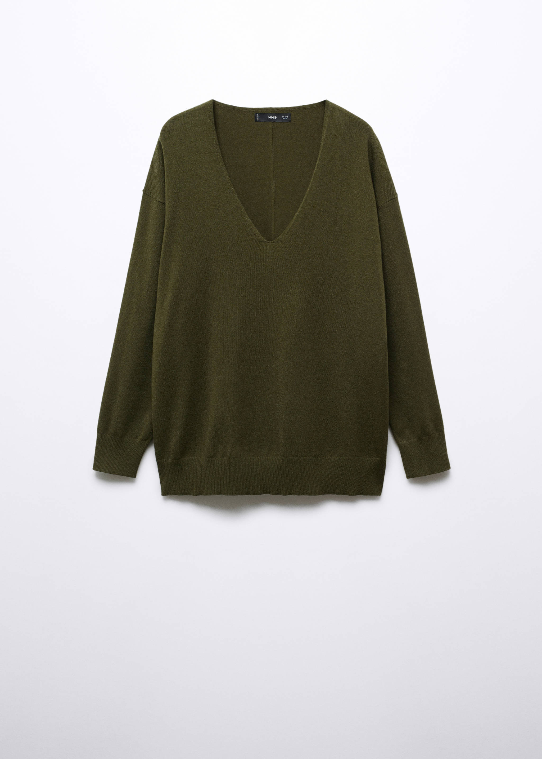 Pull-over maille fine col V - Article sans modèle