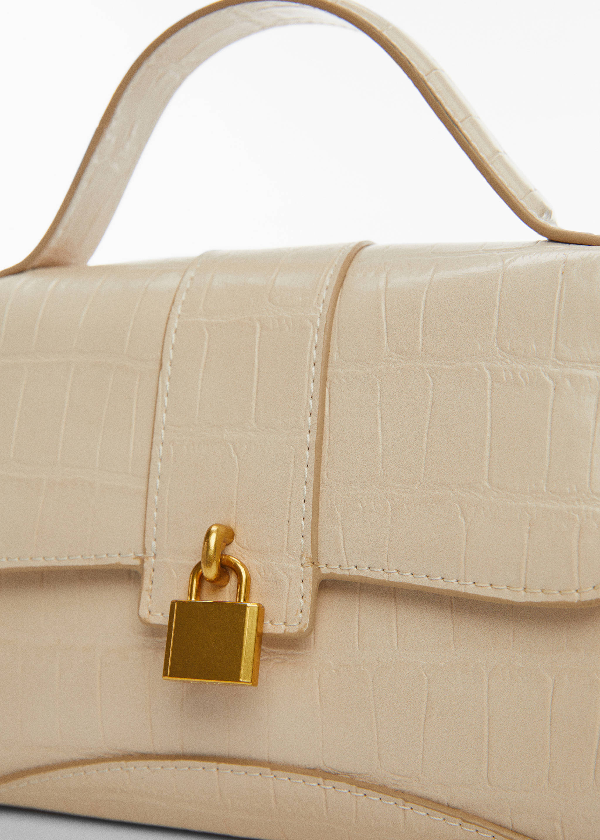 Carteira com efeito de crocodilo e corrente - Pormenor do artigo 2