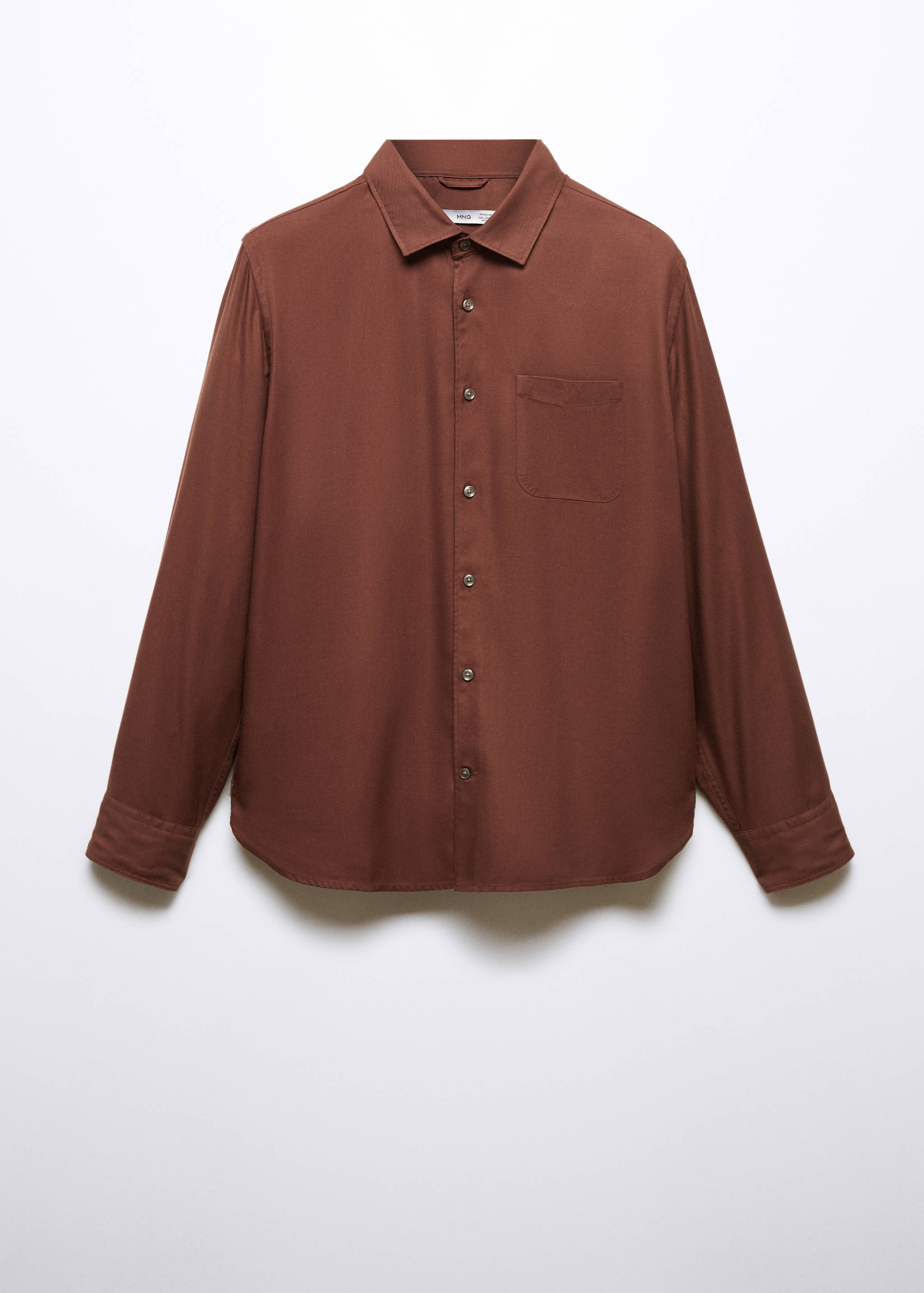 100% tencel shirt with pocket - Article without model