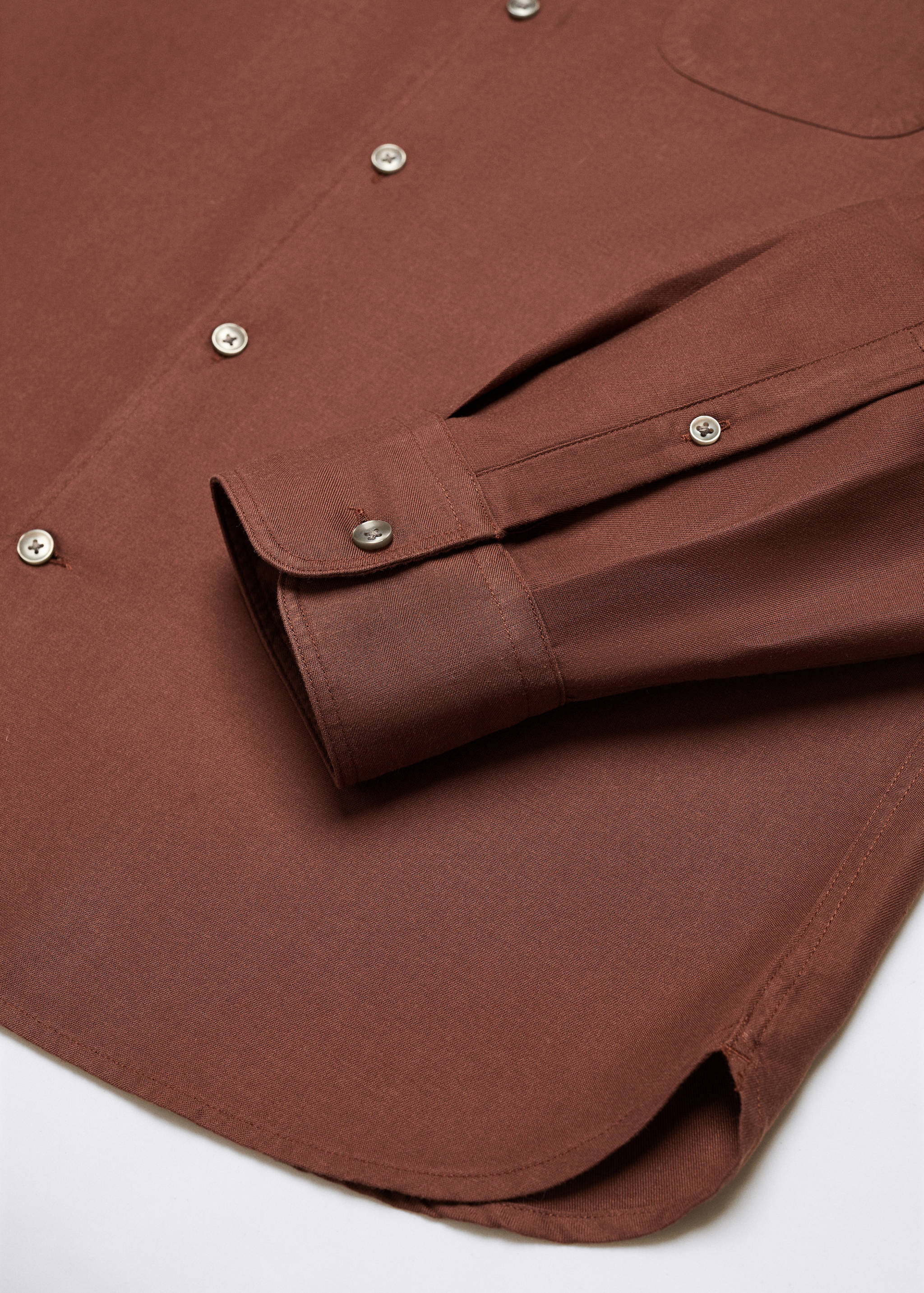 100% tencel shirt with pocket - Details of the article 8