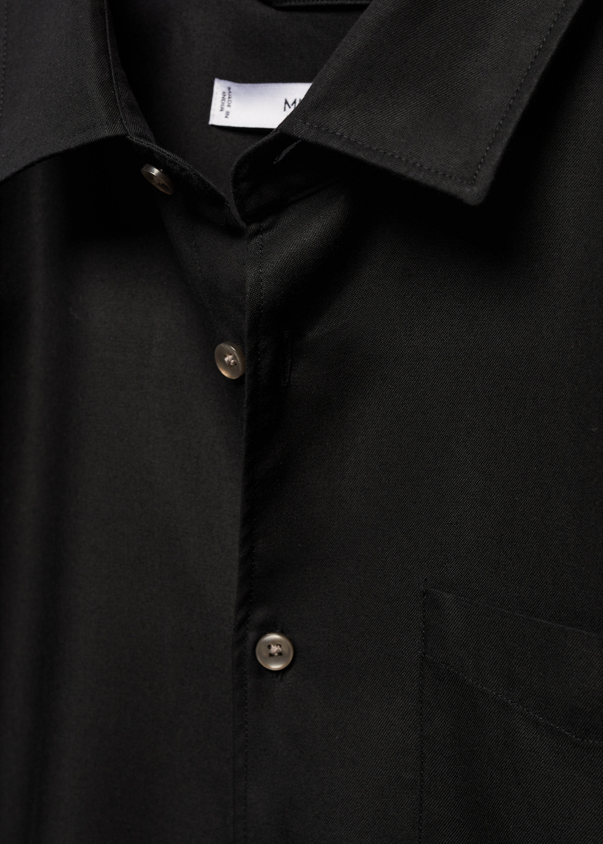 100% tencel shirt with pocket - Details of the article 8