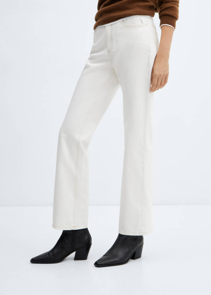 Mid-rise straight jeans — Off White