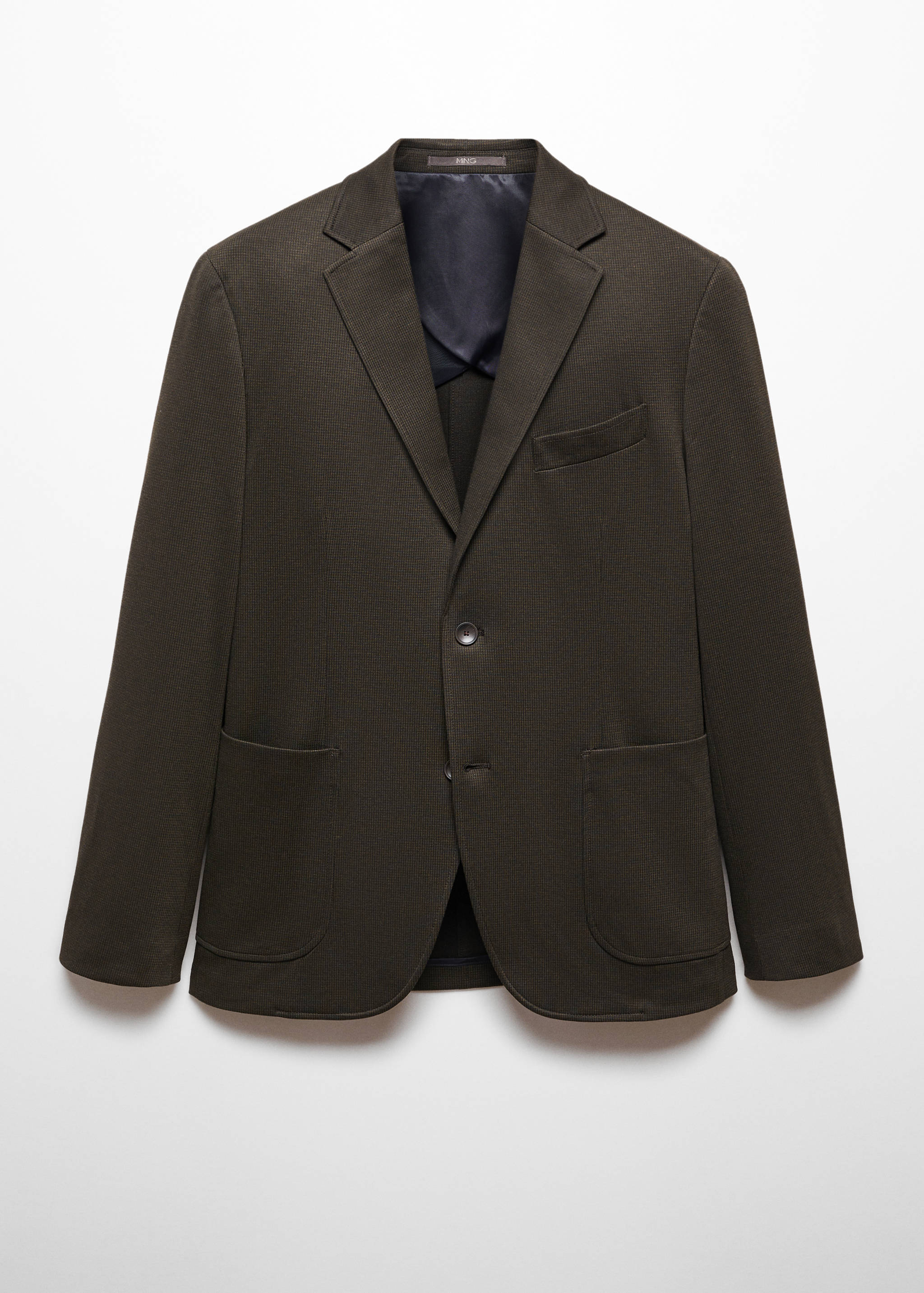 Teksturowana marynarka slim fit - Artykuł bez modela/modelki