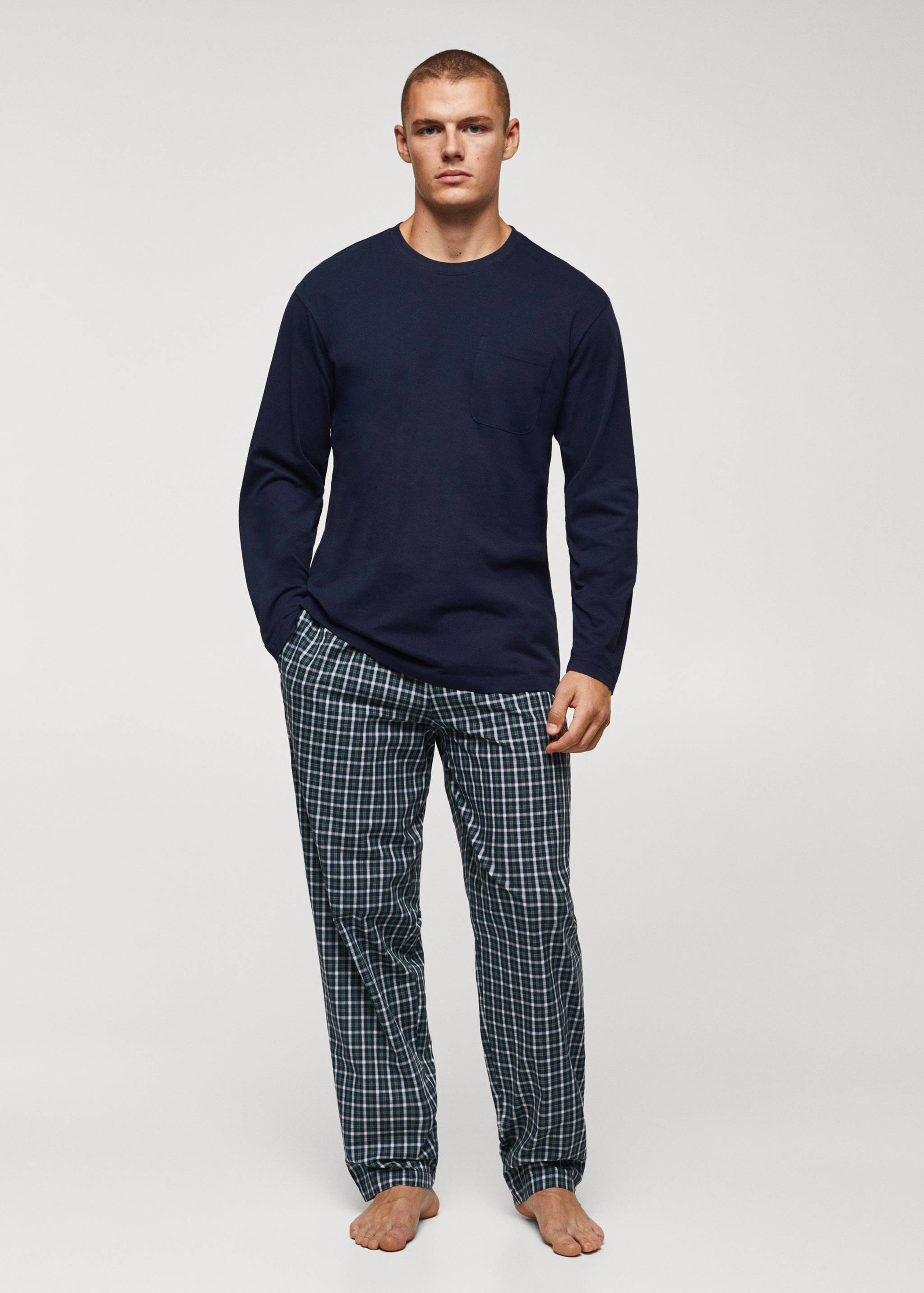 Printed cotton pyjama pack - General plane