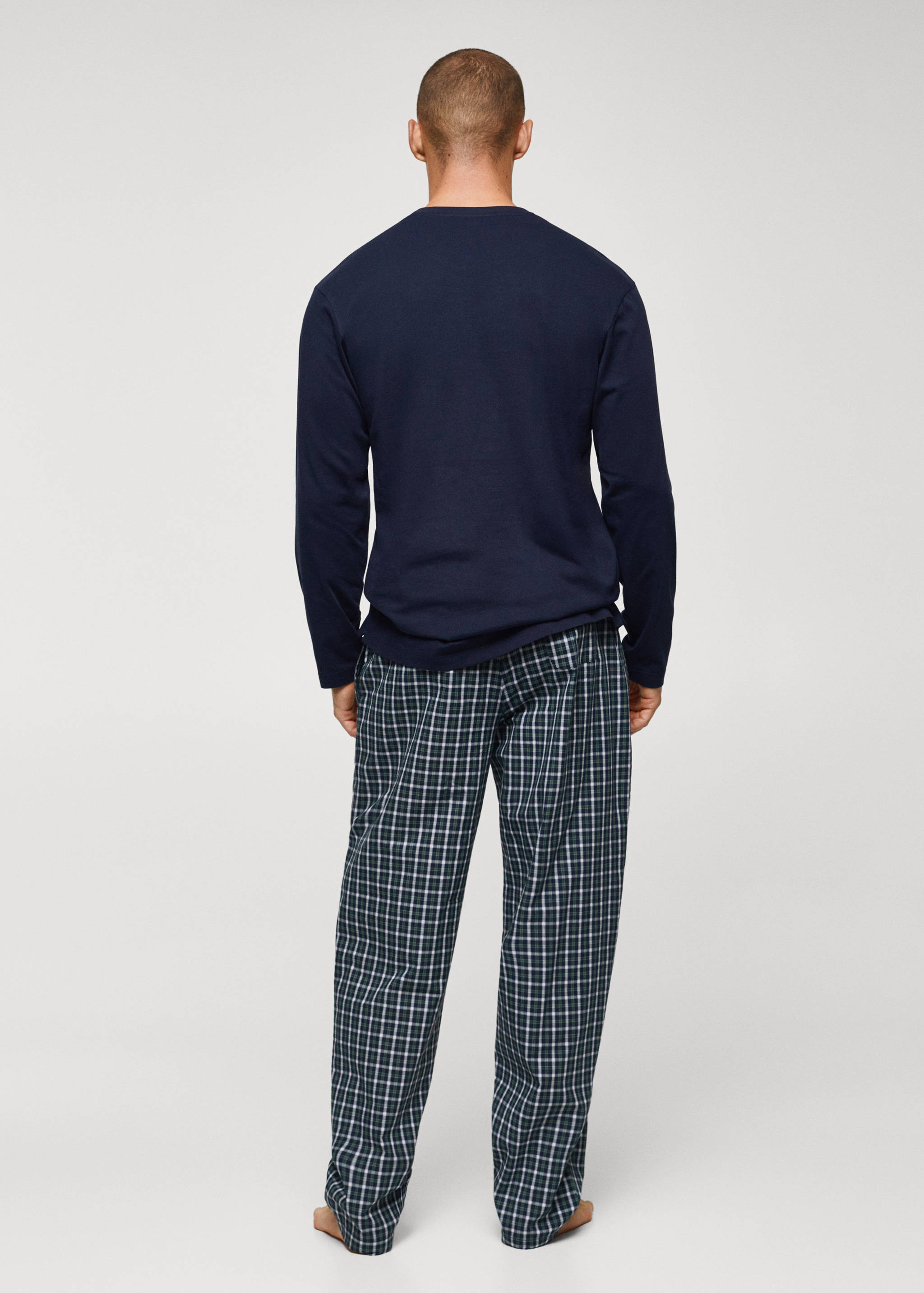 Printed cotton pyjama pack - Reverse of the article