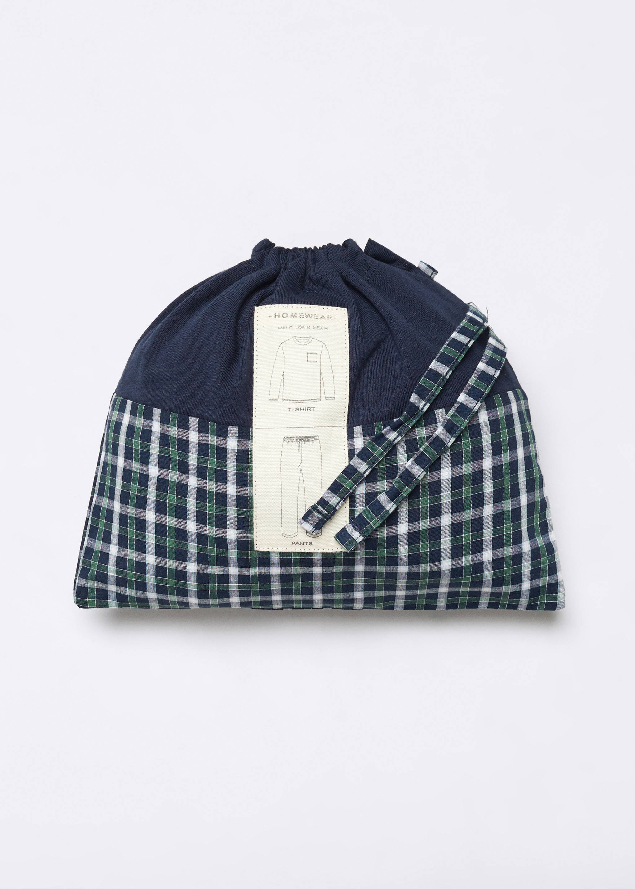 Printed cotton pyjama pack - Details of the article 0