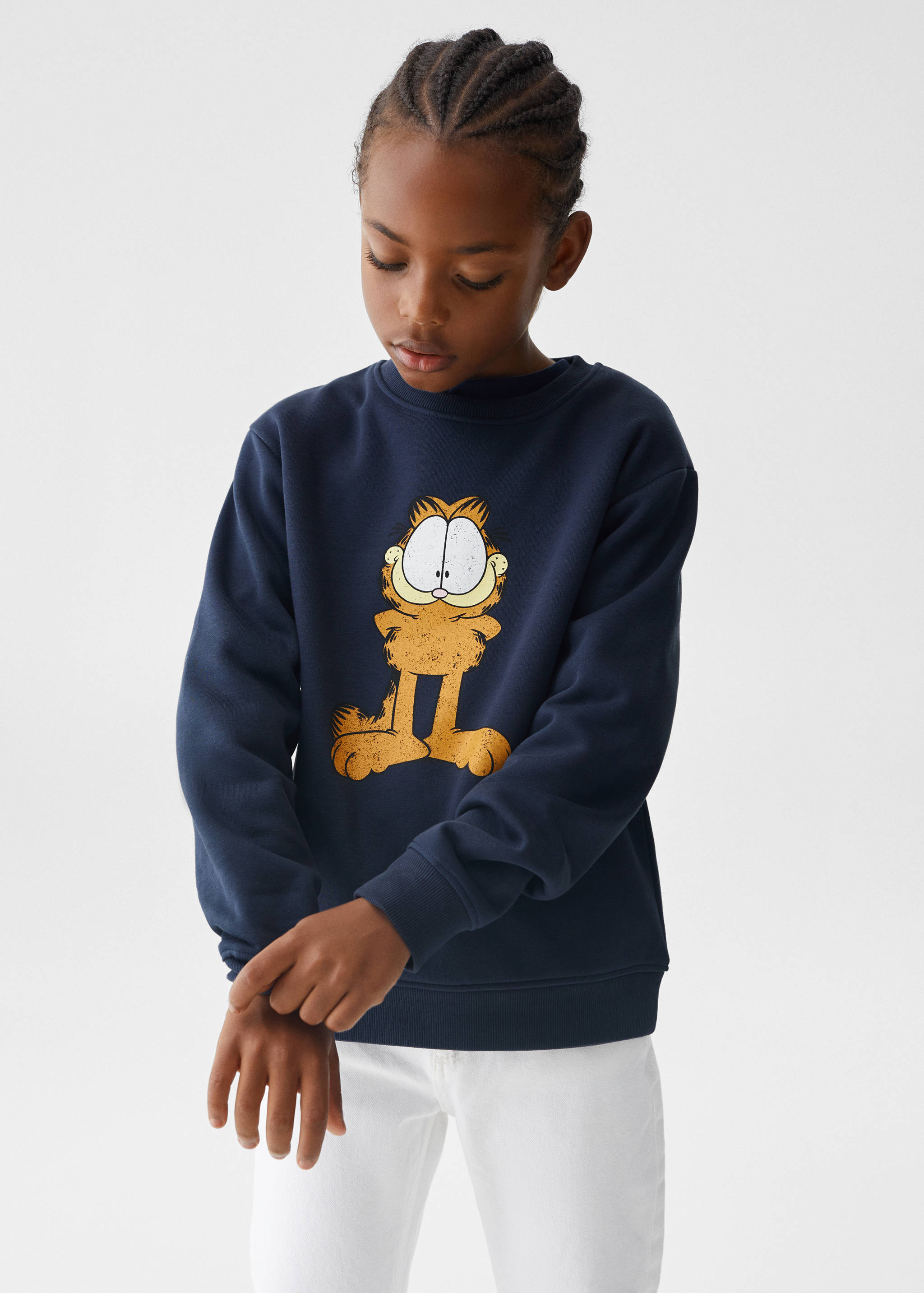 Garfield cotton sweatshirt - Medium plane