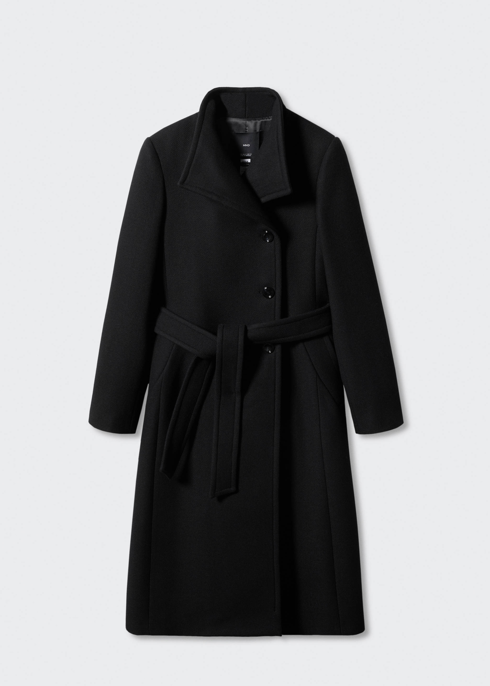 Belted Manteco wool coat - Article without model